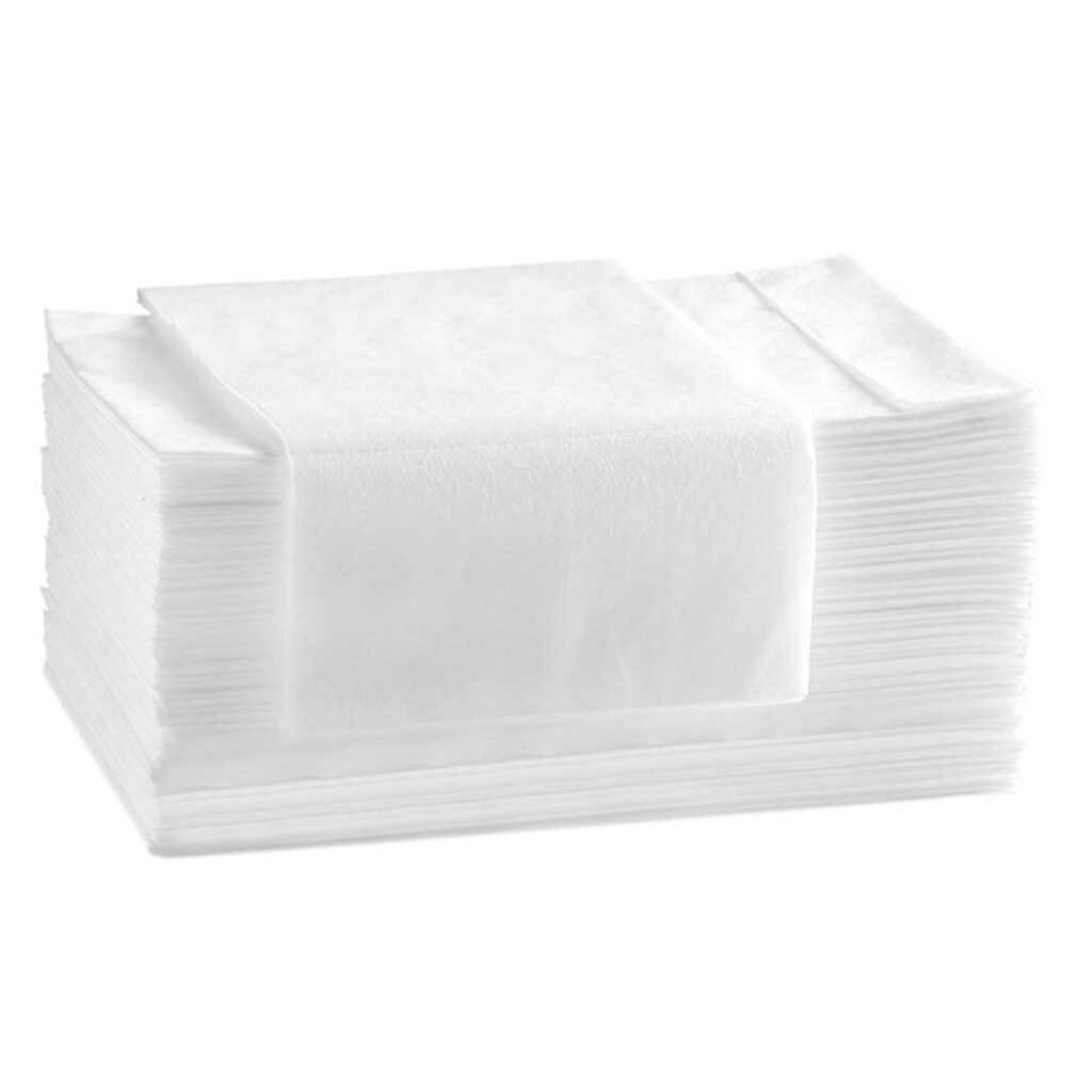 100 PCS Disposable Massage Table Sheets 31 x 71 Recyclable Nonwoven Fabric Disposable Bed Sheets Non Woven Fabric SPA Bed Cover Breathable for SPA Tattoo Massage Table Hotels (White)