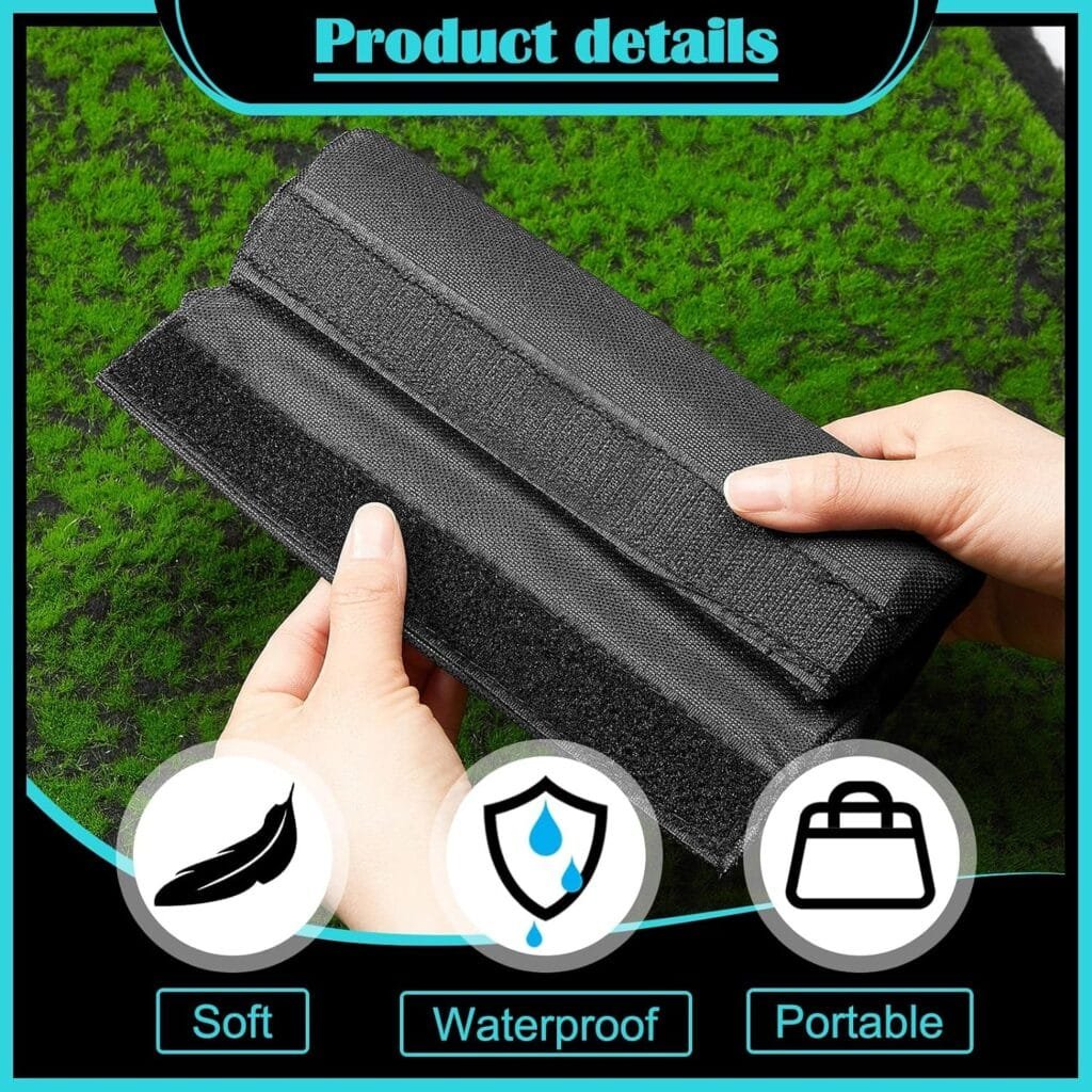 4 Pcs Zero Gravity Chair Cushion for Foot Rest Lounge Chair Folding Antigravity Recliners Footrest Black Cushion for Outdoor Lawn Patio Camping Chairs Folding Loungers Anti Gravity Recliners