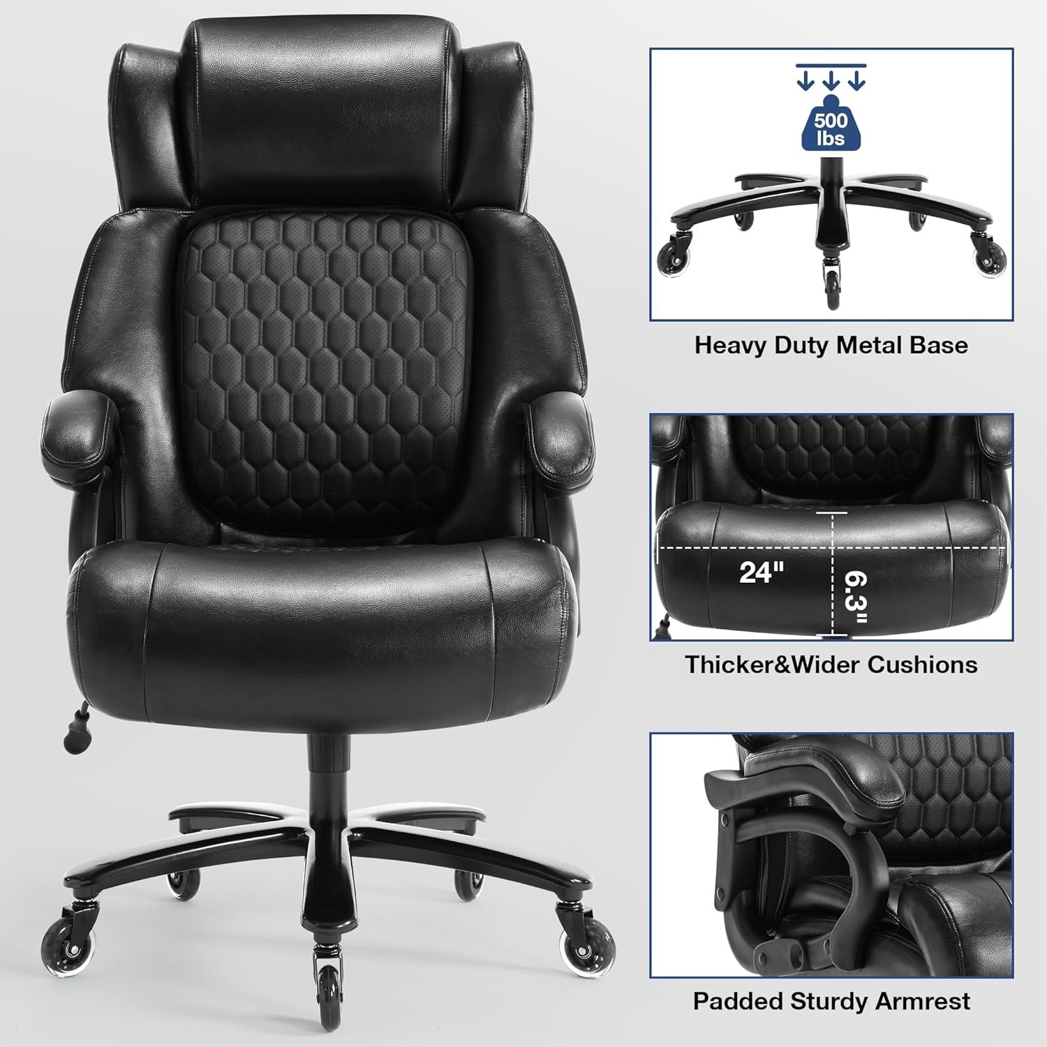 500lbs Big and Tall Office Chair Review