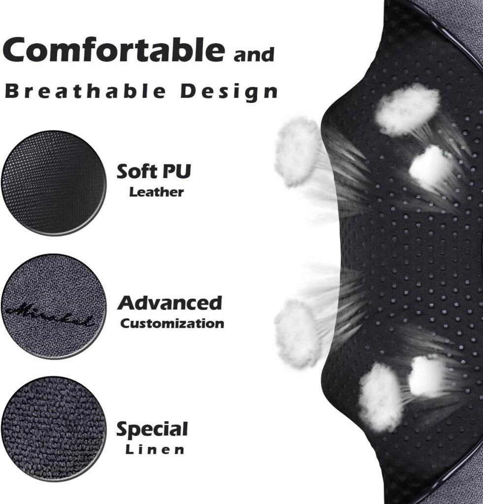 Back Massager, Shiatsu Neck Massager with Heat, Electric Shoulder Massager, Kneading Massage Pillow for Neck, Back, Shoulder, Foot, Leg, Muscle Pain Relief, Get Well Soon Presents - Christmas Gifts