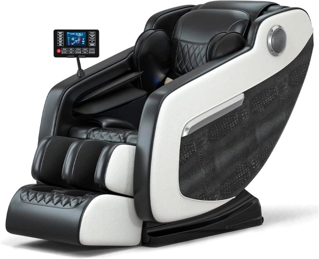 brizairid Massage Chair - Zero Gravity Massage Chair Full Body,Bluetooth Speaker,Recliner Chair with Airbags, Heating, and Foot Massage