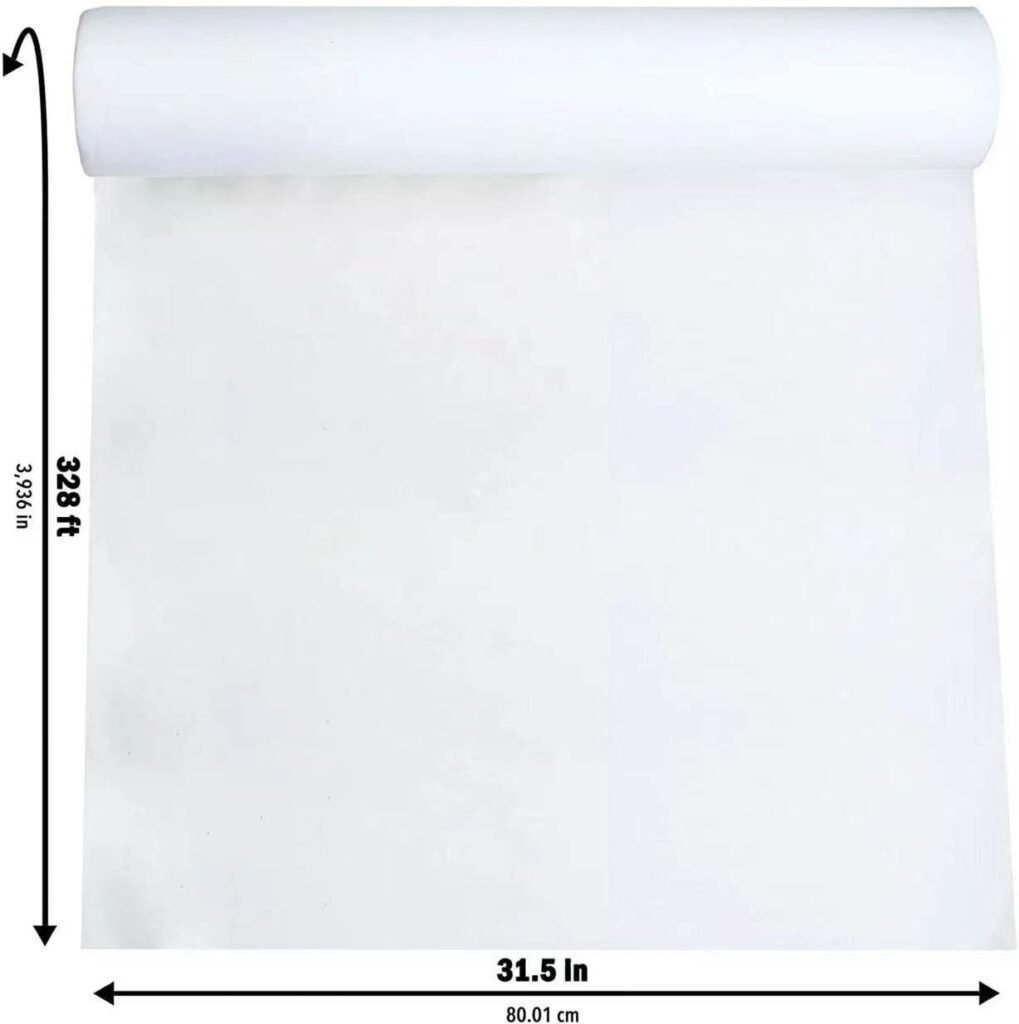 Bzbuy Disposable Massage Table Sheets (Pack Of 2 Roll) Non Woven | 30 g/m2 with Face Hole Absorbent Comfortable Thick and Durable Soft Latex-free 71 x 31.5