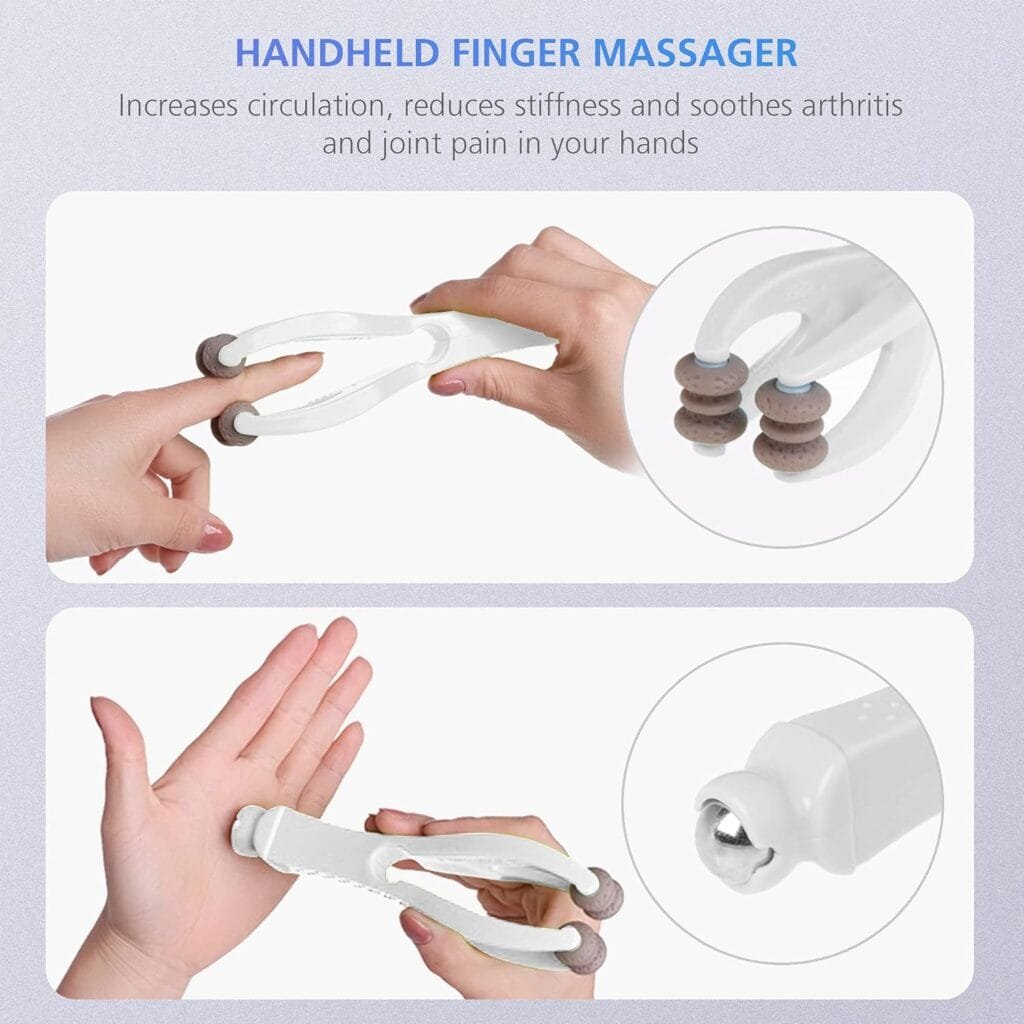 COMFIER Hand Massager with Heat, Cordless Hand Massage Tool with Compression  Heating,3 Modes  3 Levels Pressure Point Hand Massager for Arthritis and Carpal Tunnel from Finger to Wrist