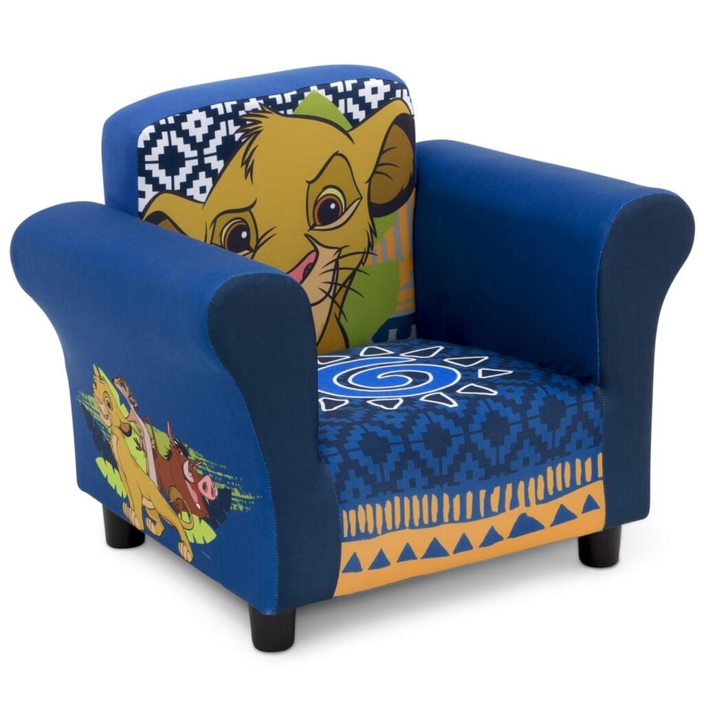 Delta Children Upholstered Chair, Disney Princess