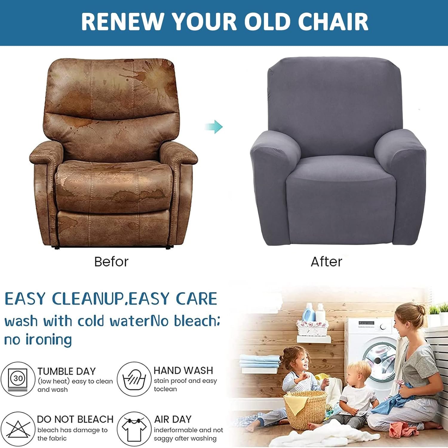 Eco-Ancheng Recliner Slipcover Review