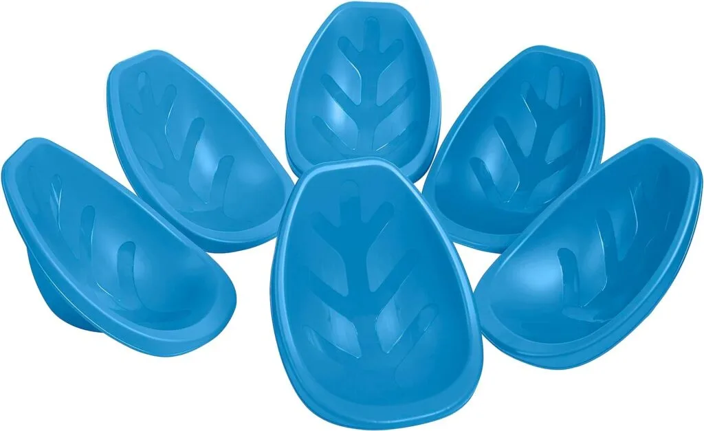 ECR4Kids Leaf Floor Seat, Rocker Chair, Peacock Blue, 6-Piece ECR4Kids Leaf Floor Seat, Rocker Chair, Peacock Blue, 6-Piece