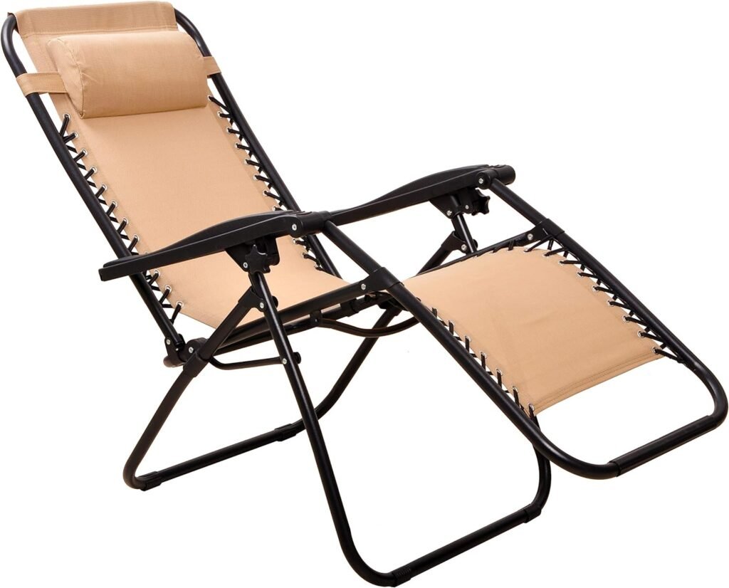 Elevon Adjustable Zero Gravity Lounge Chair Recliners for Patio