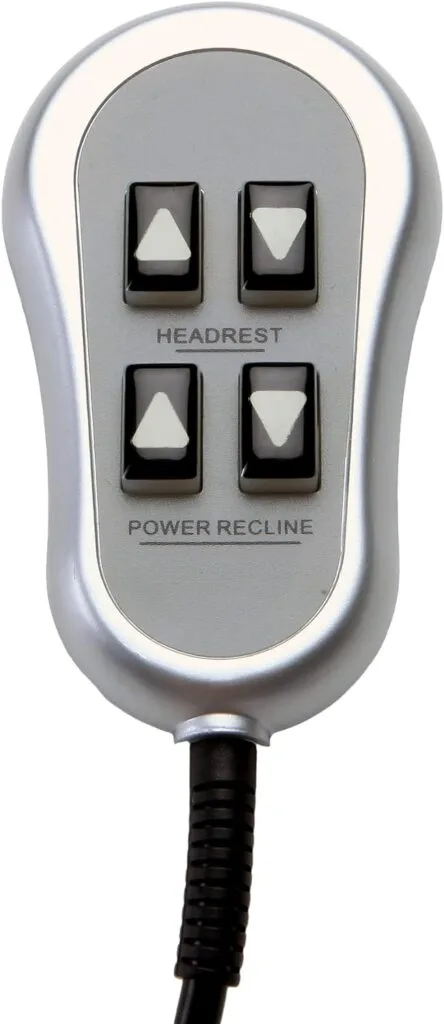 Fruhdi Lift Chairs Power Recliners 4 Button 5 Pin Prong MLSK13-B Remote Hand Control Handset Replacement with Backlight
