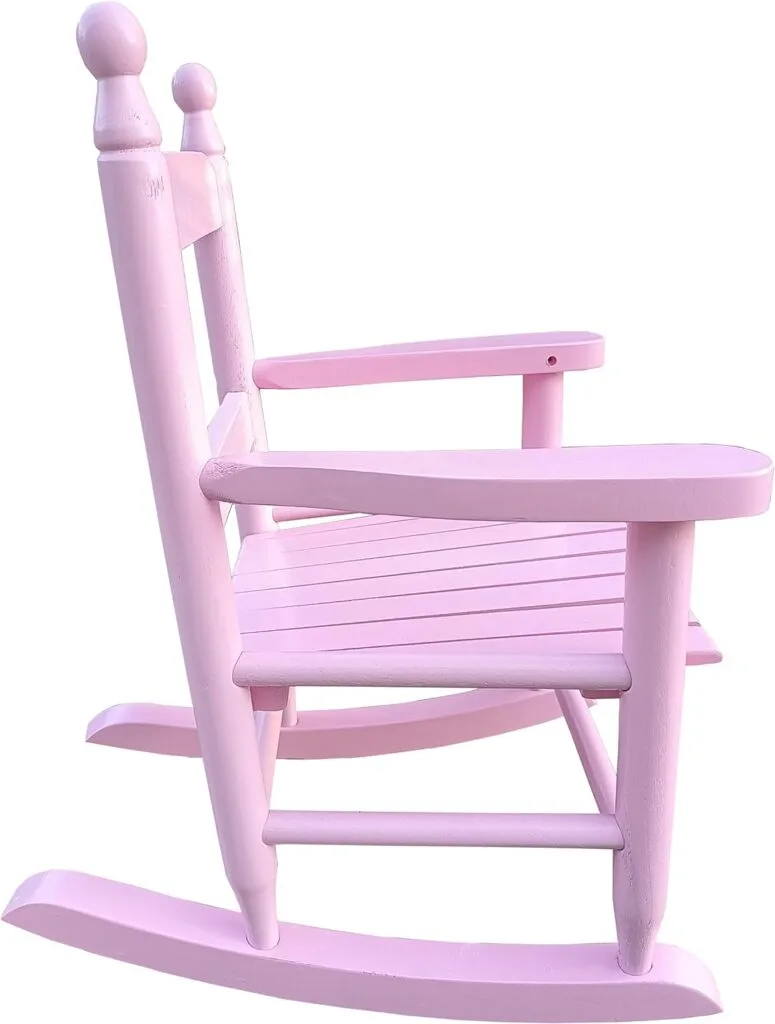 Goujxcy Kids Rocking Chair, Toddler Rocking Chair, Childrens Rocking Chair with Classic Rocker and Hardwood Construction, for Boys, Girls, Nursery, Indoor, Outdoor, Living Rooms, Bedrooms (Pink) Goujxcy Kids Rocking Chair, Toddler Rocking Chair, Childrens Rocking Chair with Classic Rocker and Hardwood Construction, for Boys, Girls, Nursery, Indoor, Outdoor, Living Rooms, Bedrooms (Pink)