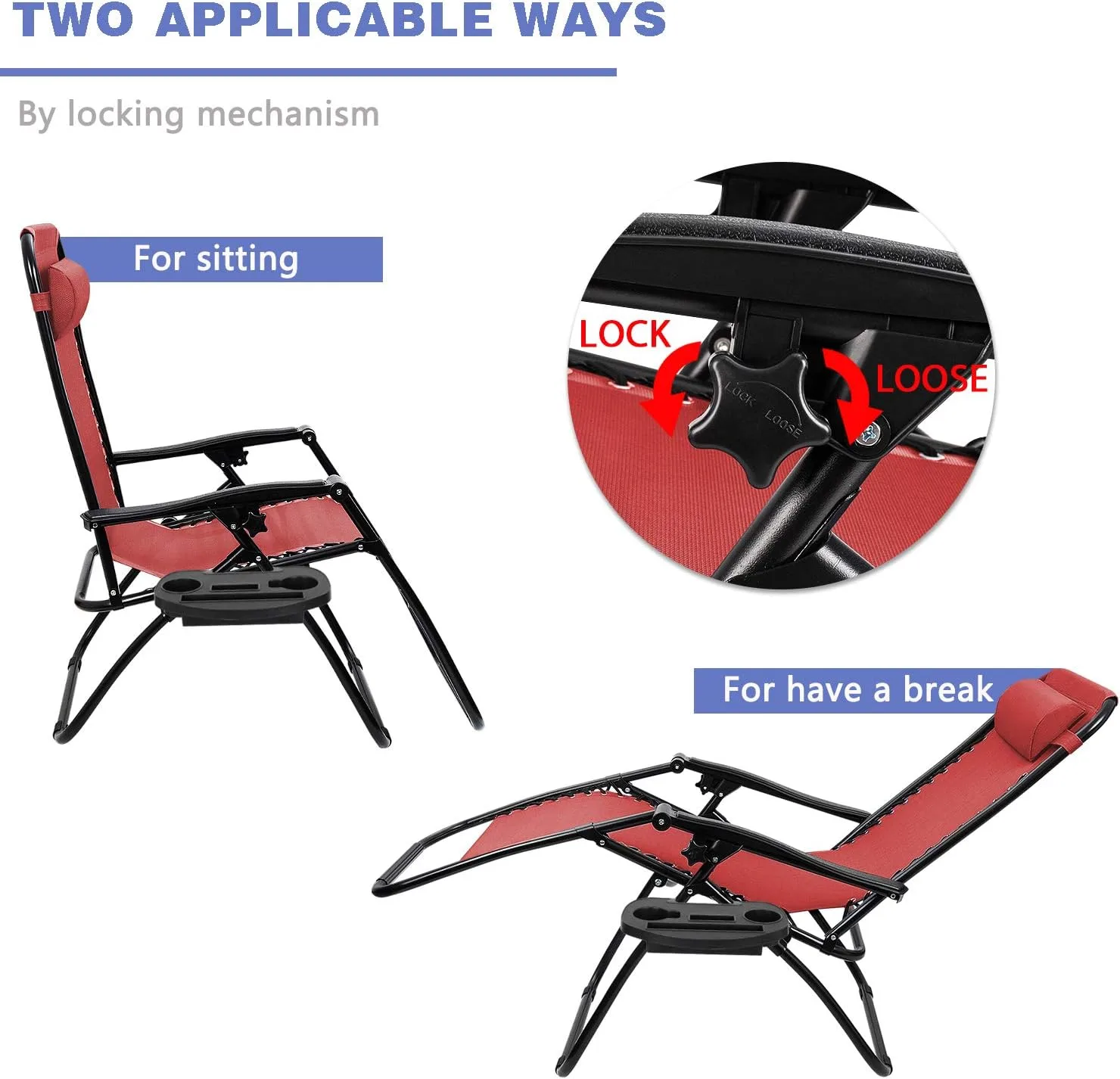 Homall Zero Gravity Chair Patio Folding Lawn Outdoor Lounge Gravity Camp Reclining Lounge Chair Review