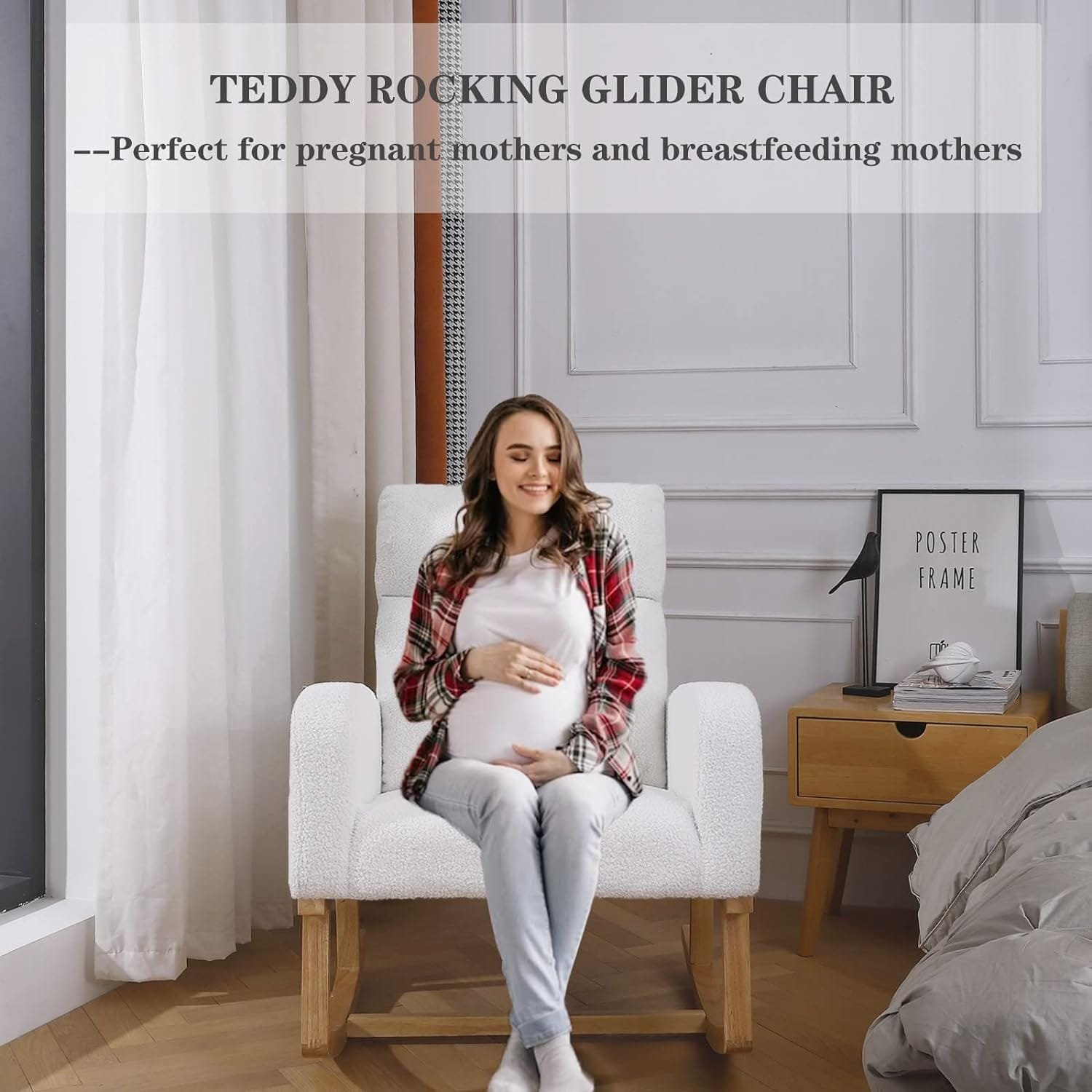 HOMYKA Nursery Rocking Chair Review