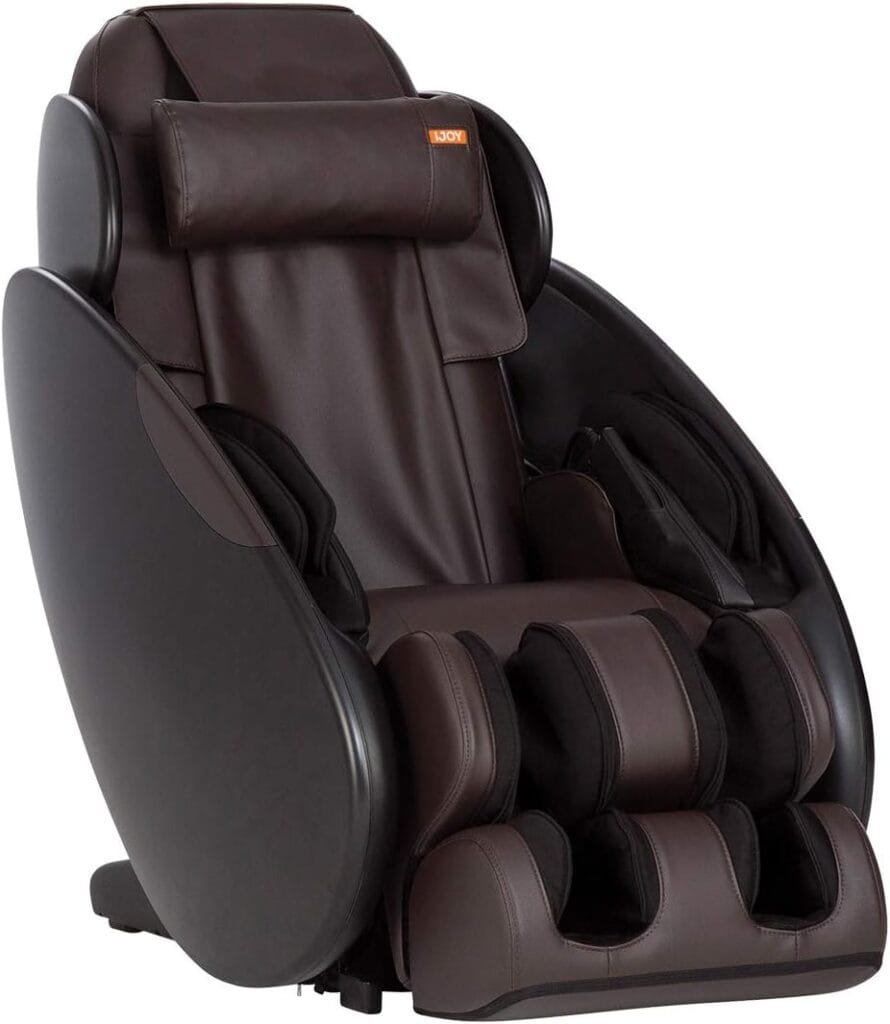 Human Touch iJOY Total Massage FlexGlide Full Body Massage Recliner Chair - Your Home Personal Massager - Targeted Compression Air Cells, Foot Calf Back  Shoulder Relief - 2 Year Warranty - Espresso