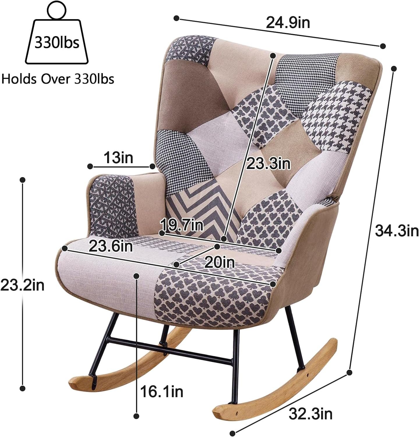 IDEALISMLIVING Rocking Chair Review