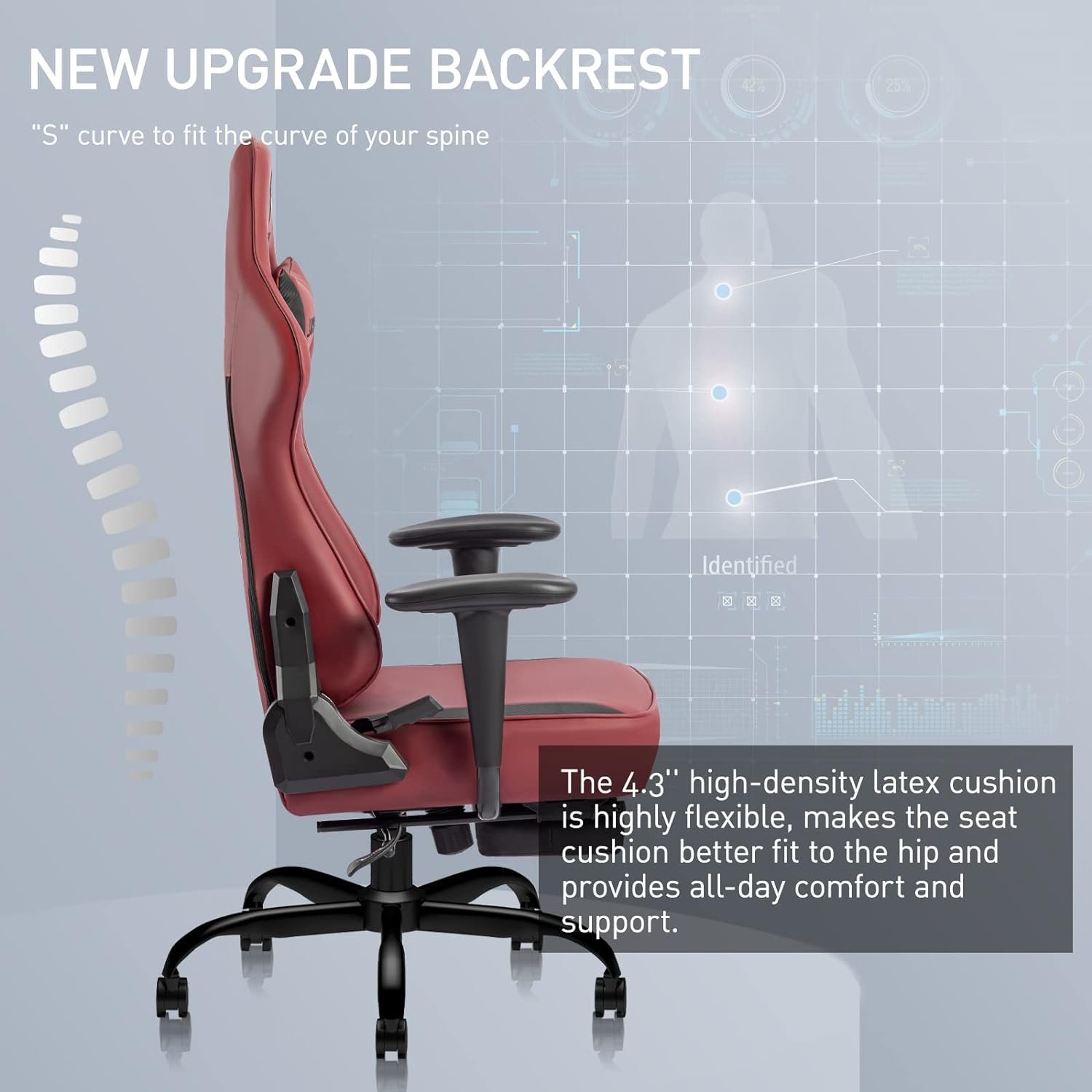 JOYFLY Gaming Chair with Footrest Review