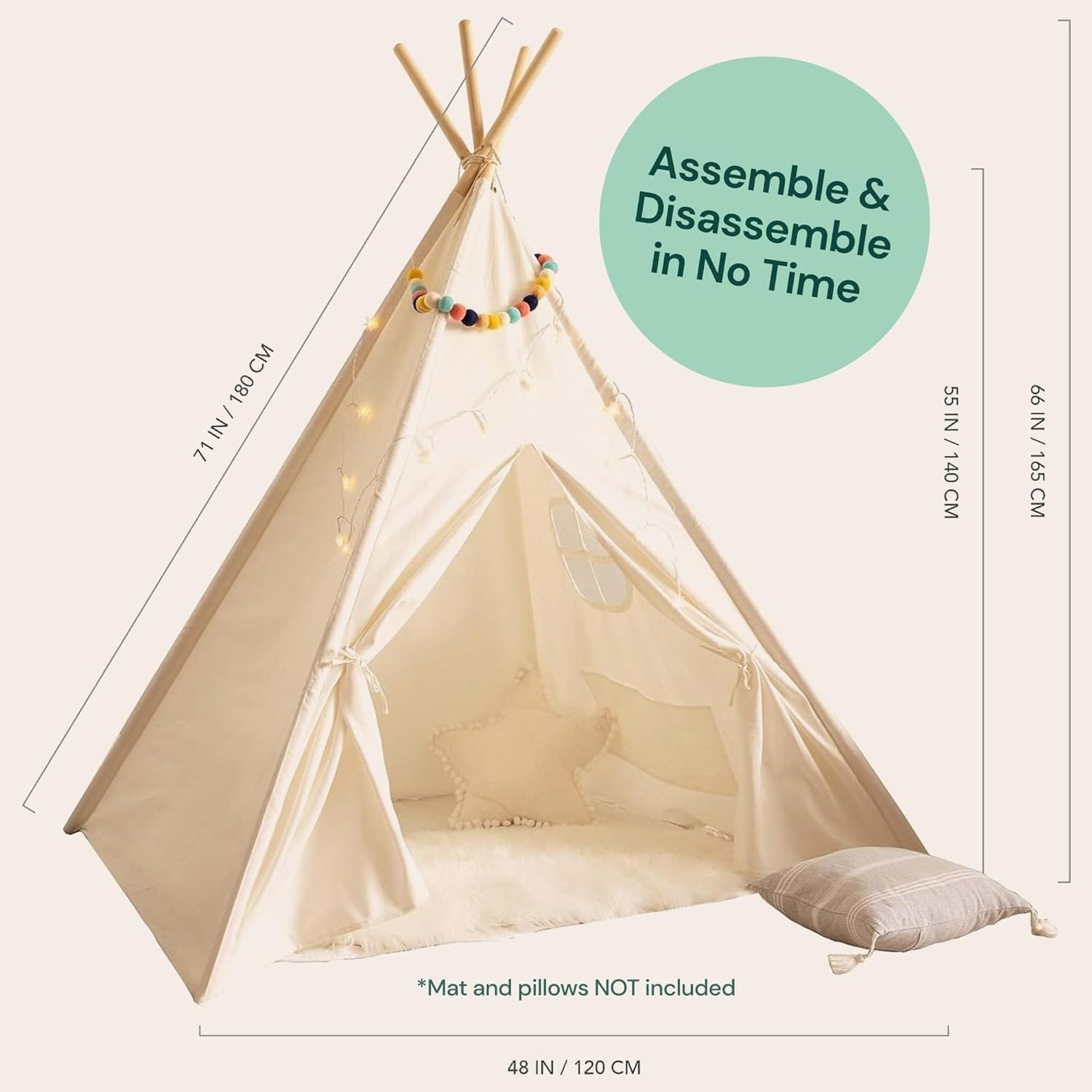 Kids Teepee Tent for Kids Review