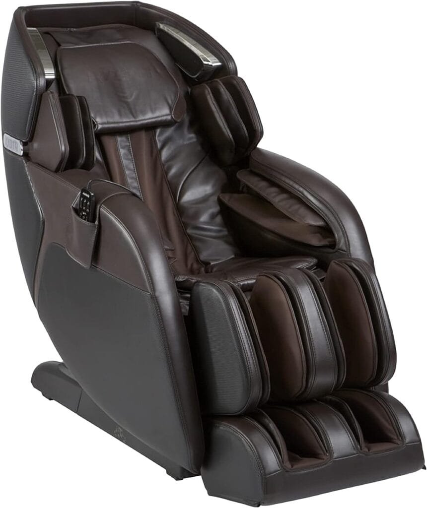 Kyota M673 Kenko 3D Zero Gravity Massage Chair (Brown), with Full-Body Massage, Extra Long Calf Reflexology Foot Rollers, Wireless Speakers, Massage Chairs Great for at-Home Therapy