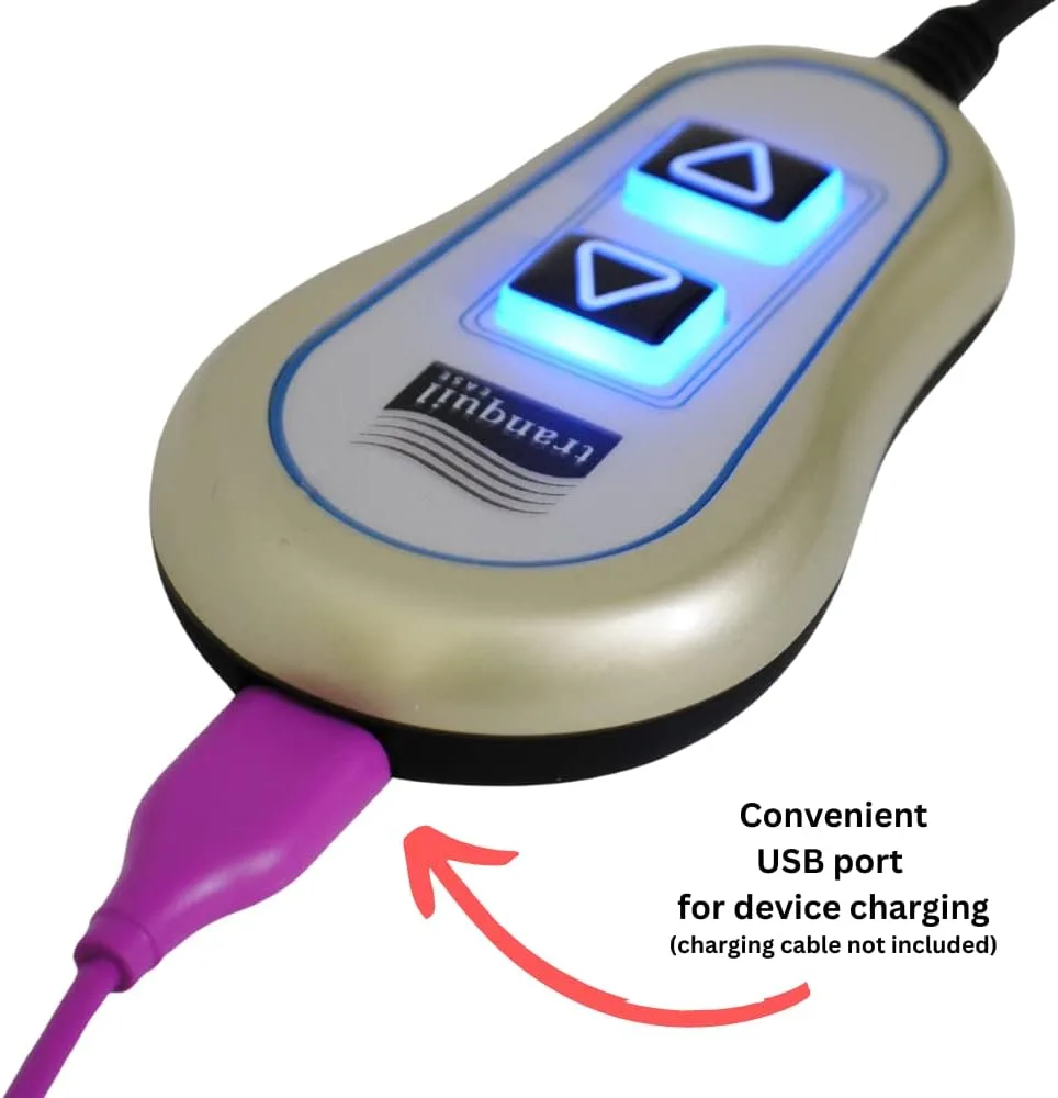Lift Chair Hand Control 2 Button Lighted Recliner Replacement Remote with 5 Pin Plug #11560/#11560U/#11560UX Lift Chair Hand Control 2 Button Lighted Recliner Replacement Remote with 5 Pin Plug #11560/#11560U/#11560UX