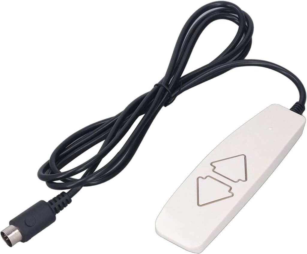 Lift Chairs Remote Universal 2 Push Button Up and Down Chairs Hand Control 5 Pin Round Plug for Lift Chair Power Recliner