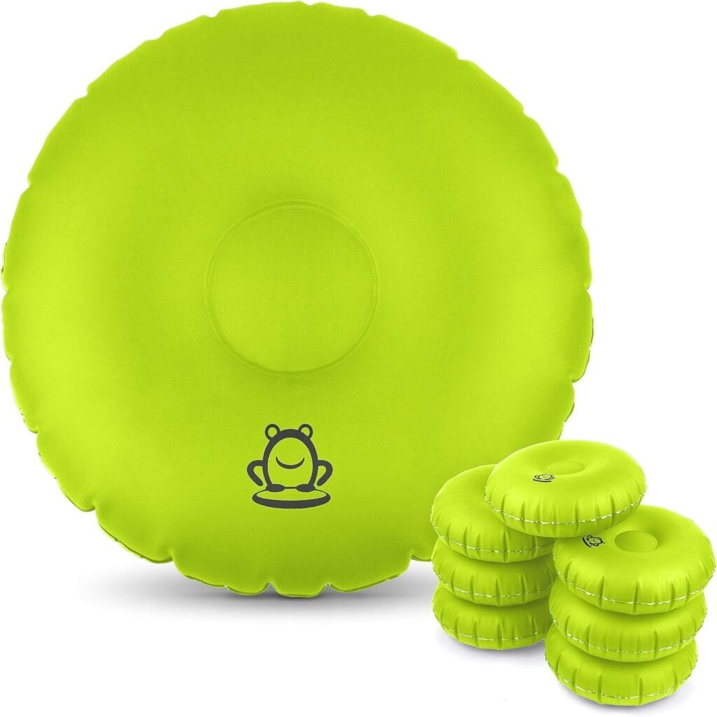 LILYPAD Wiggle Seat for Sensory Kids | Stackable, Flexible Seating for Classroom Elementary, Middle School or Home Learning | Lightweight, Portable Wobble Cushion Floor Seating (1 Pack)