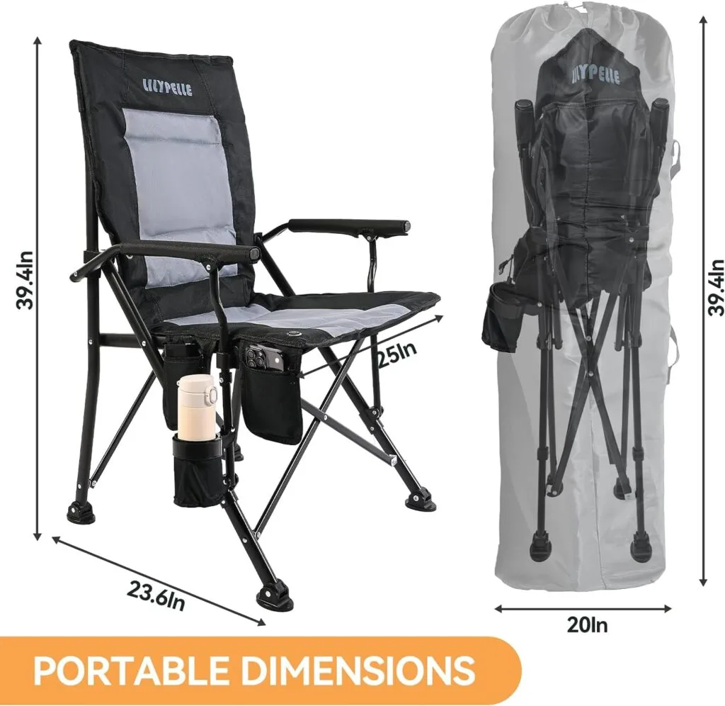 LILYPELLE Oversized Heated Camping Chair, Patio Lounge Chairs with 3 Heat Levels, Portable Folding Heated Chair Round Moon Saucer Folding Lawn Chair Outdoor Chair for Camping, Lounge Patio LILYPELLE Oversized Heated Camping Chair, Patio Lounge Chairs with 3 Heat Levels, Portable Folding Heated Chair Round Moon Saucer Folding Lawn Chair Outdoor Chair for Camping, Lounge Patio