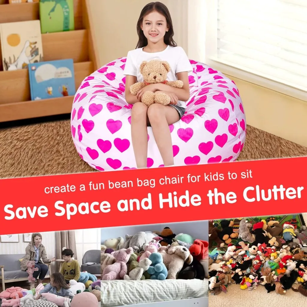 Lukeight Construction Stuffed Animal Storage Bean Bag Chair for Kids Without Filling, Zipper Stuffed Animal Storage Soft Velvet Construction Kids Bean Bag Chair Cover (No Beans) X-Large Lukeight Construction Stuffed Animal Storage Bean Bag Chair for Kids Without Filling, Zipper Stuffed Animal Storage Soft Velvet Construction Kids Bean Bag Chair Cover (No Beans) X-Large