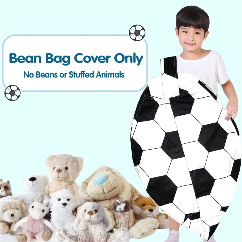 Lukeight Construction Stuffed Animal Storage Bean Bag Chair for Kids Without Filling, Zipper Stuffed Animal Storage Soft Velvet Construction Kids Bean Bag Chair Cover (No Beans) X-Large Lukeight Construction Stuffed Animal Storage Bean Bag Chair for Kids Without Filling, Zipper Stuffed Animal Storage Soft Velvet Construction Kids Bean Bag Chair Cover (No Beans) X-Large