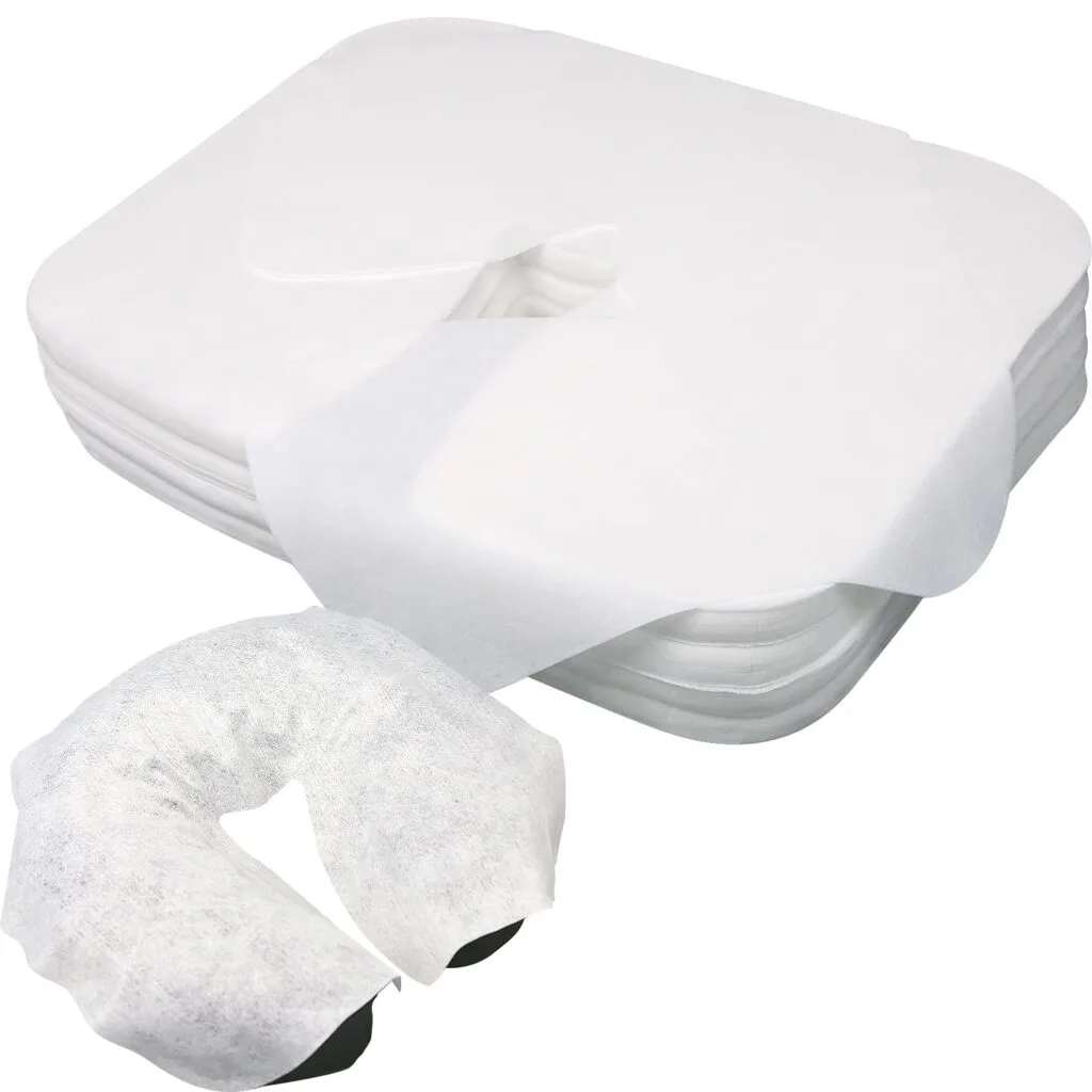 Luriseminger Disposable Face Cradle Covers–Medical-Grade, SPA Face Rest Covers Headrest Covers for Massage Tables Massage Chairs 16x 12inches/ 40 x 30 cm (500pcs White) Luriseminger Disposable Face Cradle Covers–Medical-Grade, SPA Face Rest Covers Headrest Covers for Massage Tables Massage Chairs 16x 12inches/ 40 x 30 cm (500pcs White)