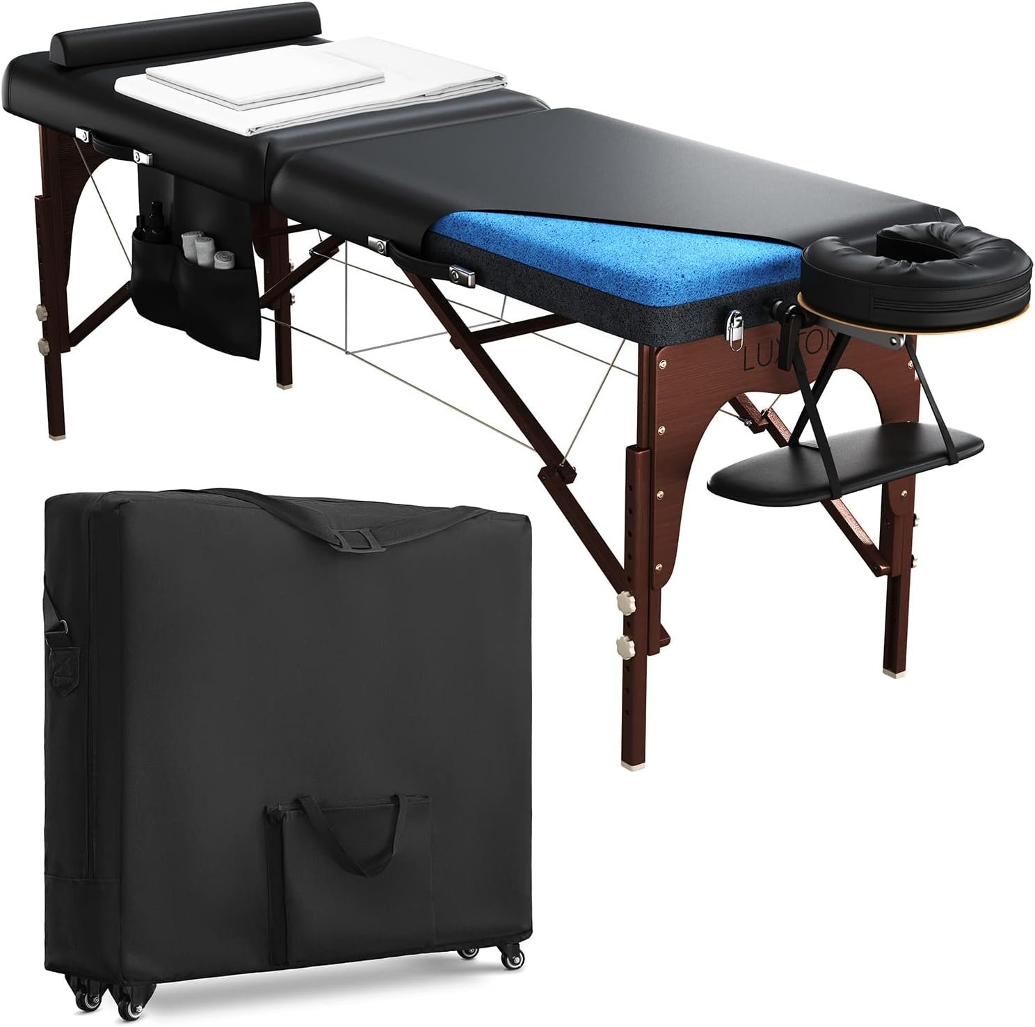 Luxton Premium Memory Foam Massage Table Review