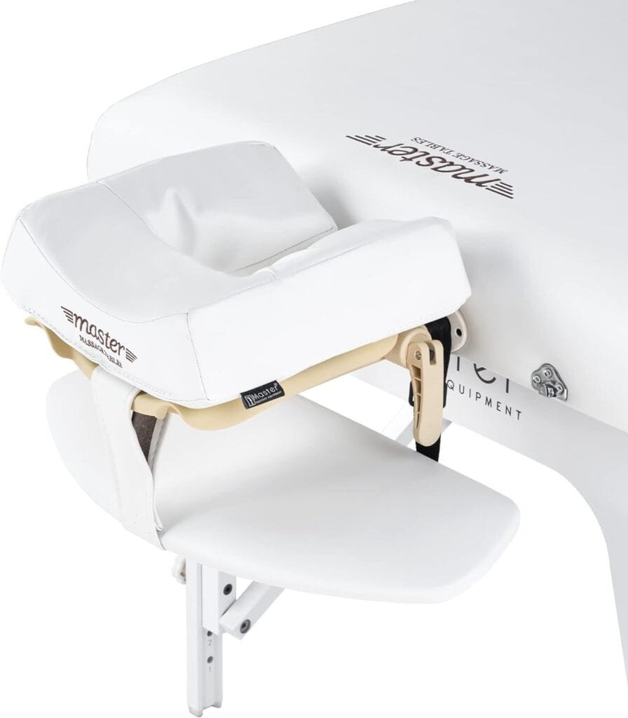 Master Massage 31 Montclair Pro Portable Massage Table Package, Memory Foam Cushioning, Reiki Panels, Shiatsu Cable Release- Tattoo Table, Spa Bed, Facial Bed