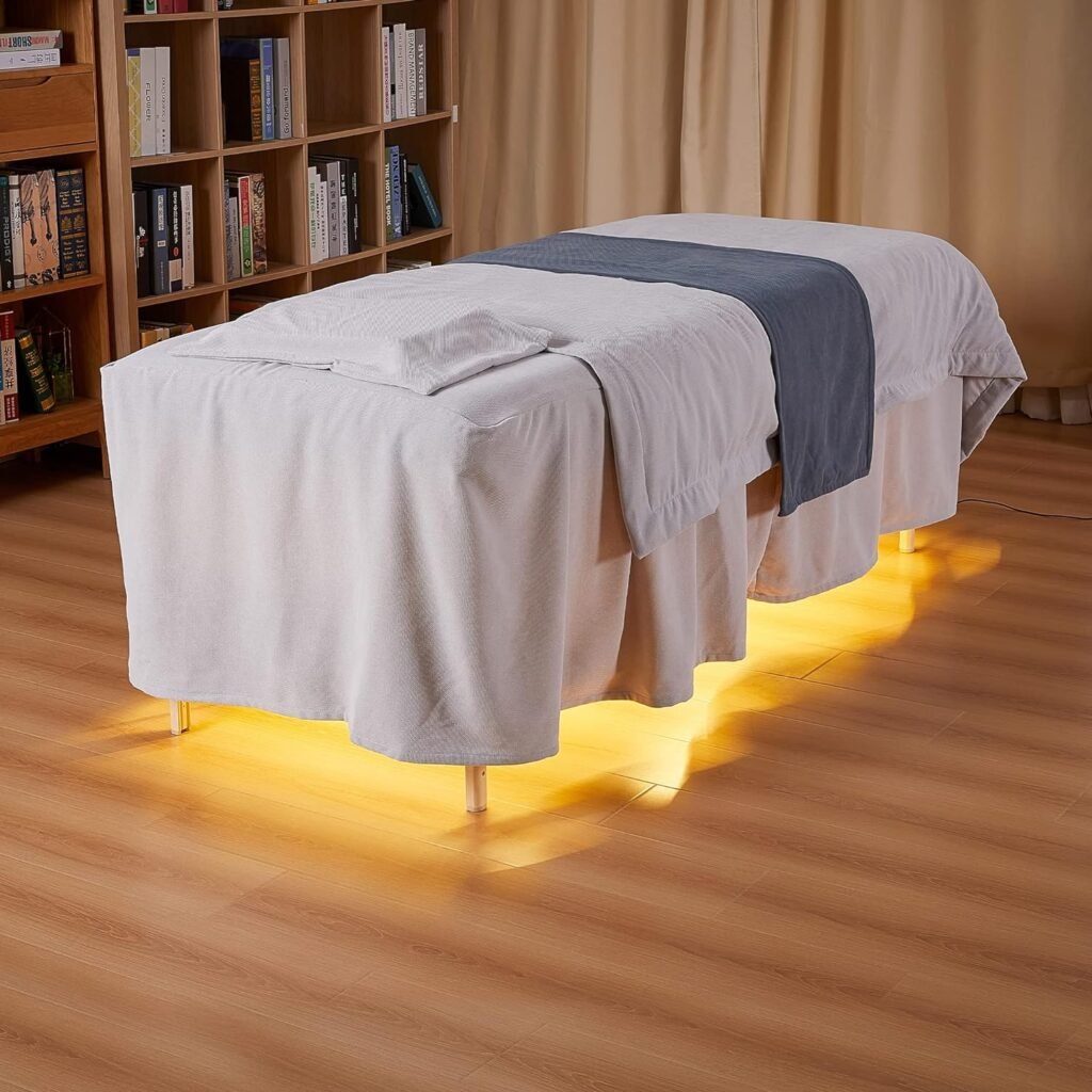 Master Massage Galaxy Ambient Lighting System for Massage Tables – Atmosphere Light, Warm 3500K LED Strips Create Relaxing Environment for Spa Salon Bed, Beauty Couch. Easy Install, Enchanting Decor