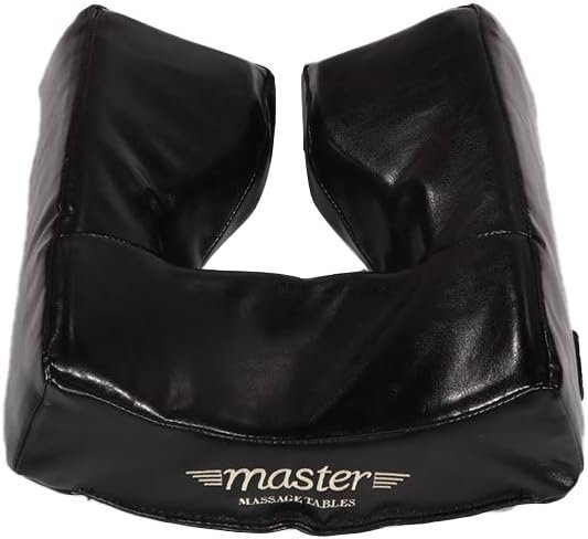 Master Massage Massage Patented Memory Foam Ergonomicdream Face Cushion Pillow Headrest, Black