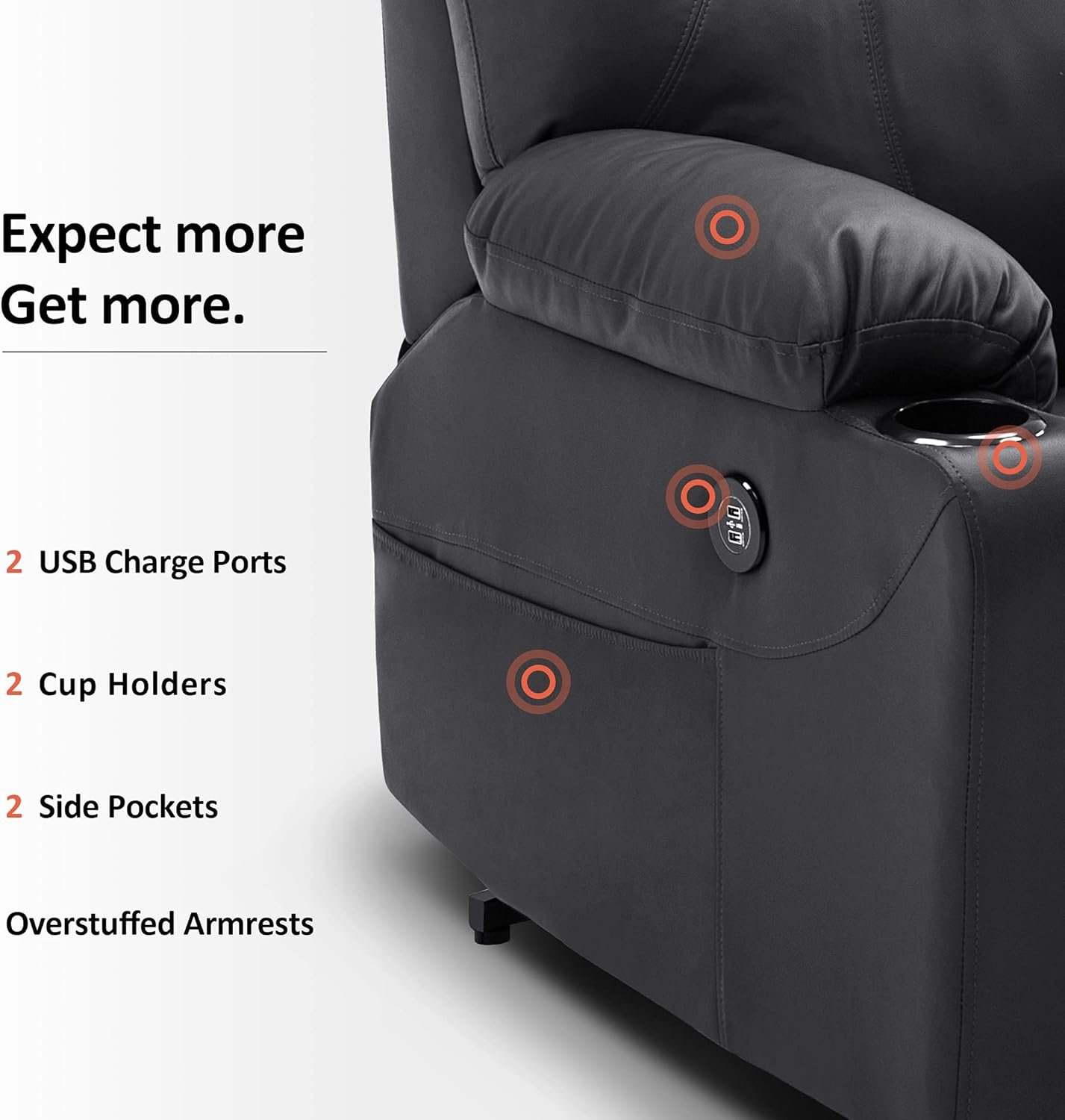 MCombo Electric Power Lift Recliner Chair Sofa Review