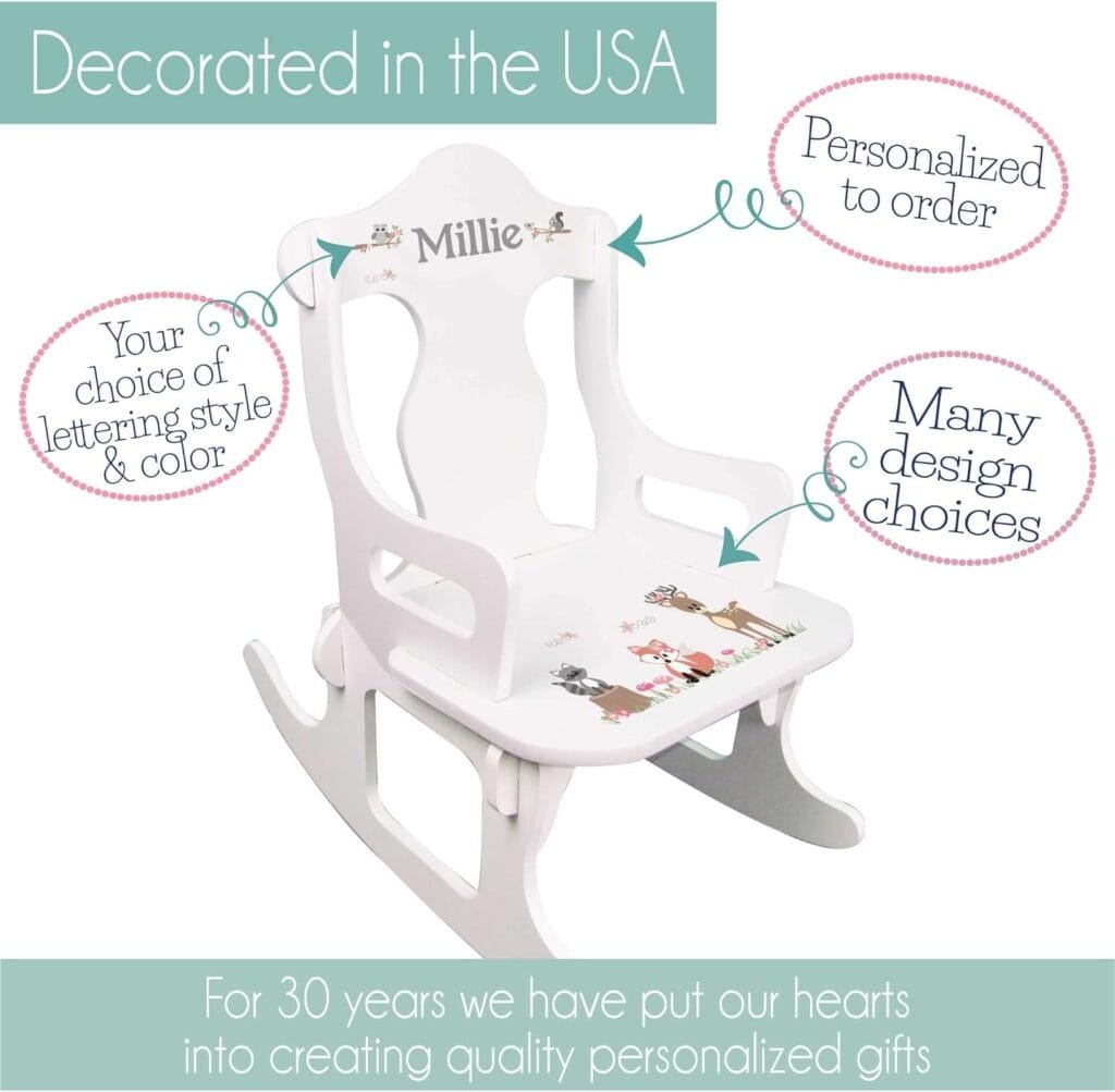 MyBambino Personalized Boys Puzzle Rocker (Sports)