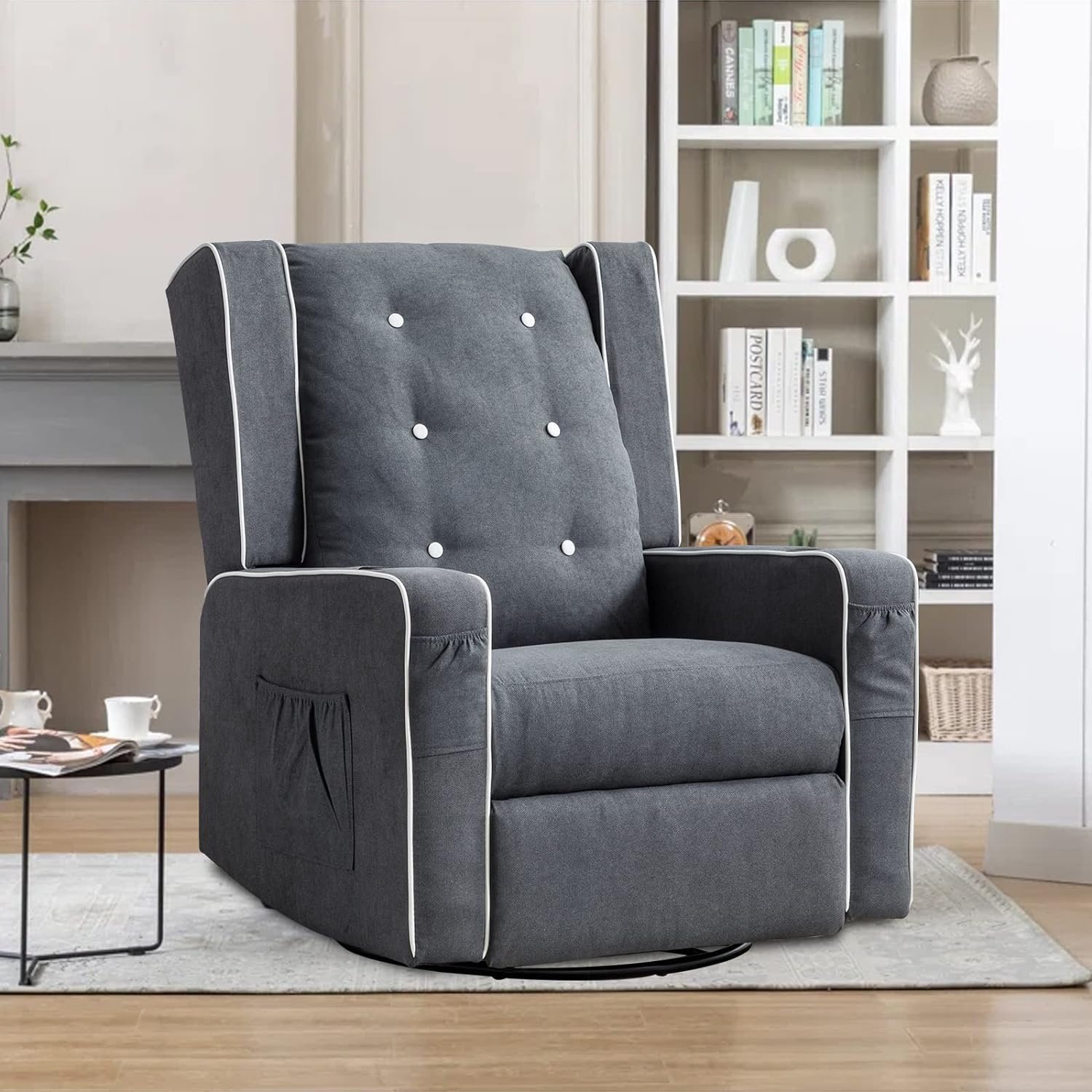 Oprisen Swivel Rocker Recliner Chair Review