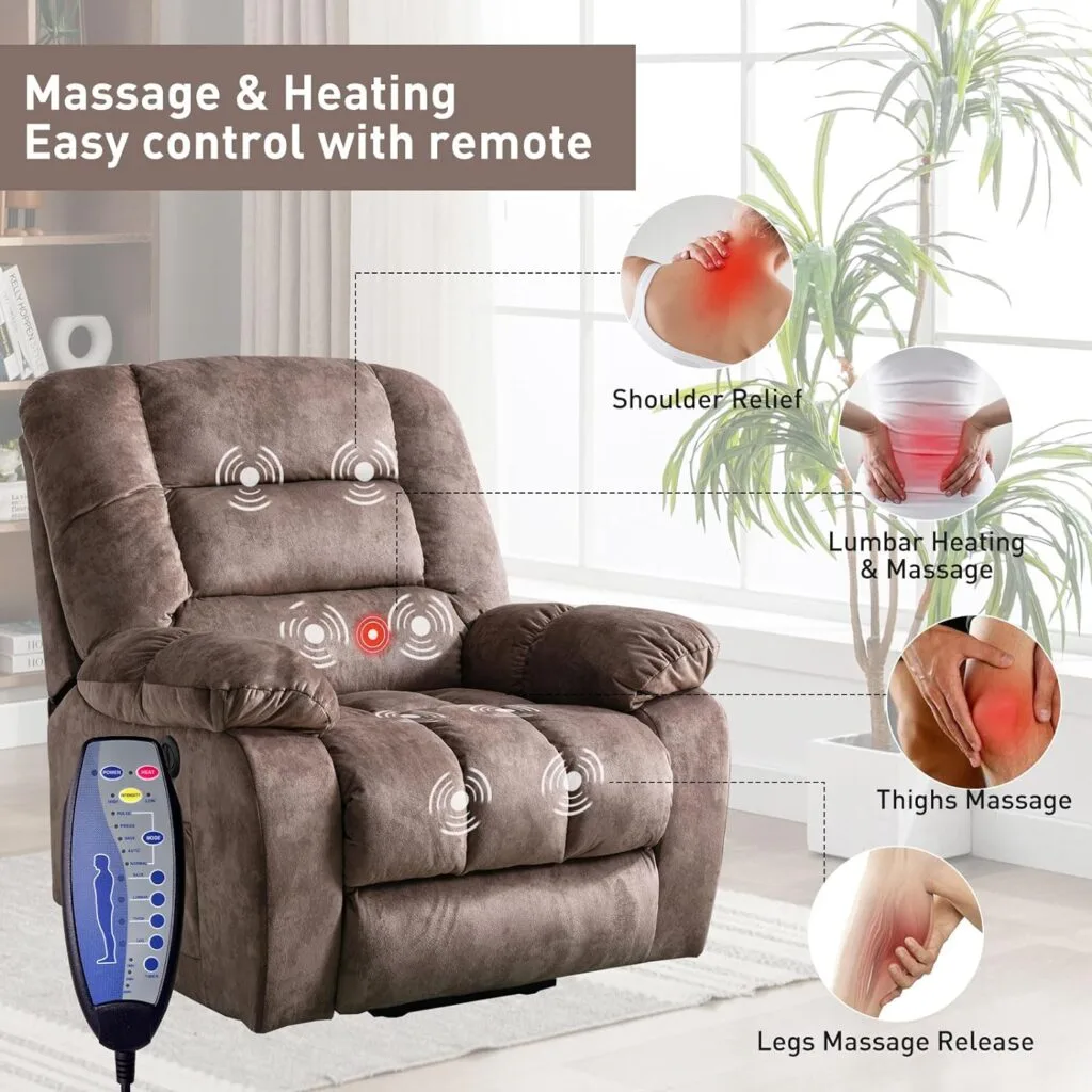 Phoenix Home Power Chair Lift Recliner, Camel Phoenix Home Power Chair Lift Recliner, Camel