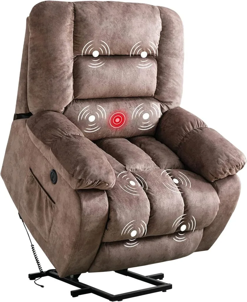 Phoenix Home Power Chair Lift Recliner, Camel Phoenix Home Power Chair Lift Recliner, Camel