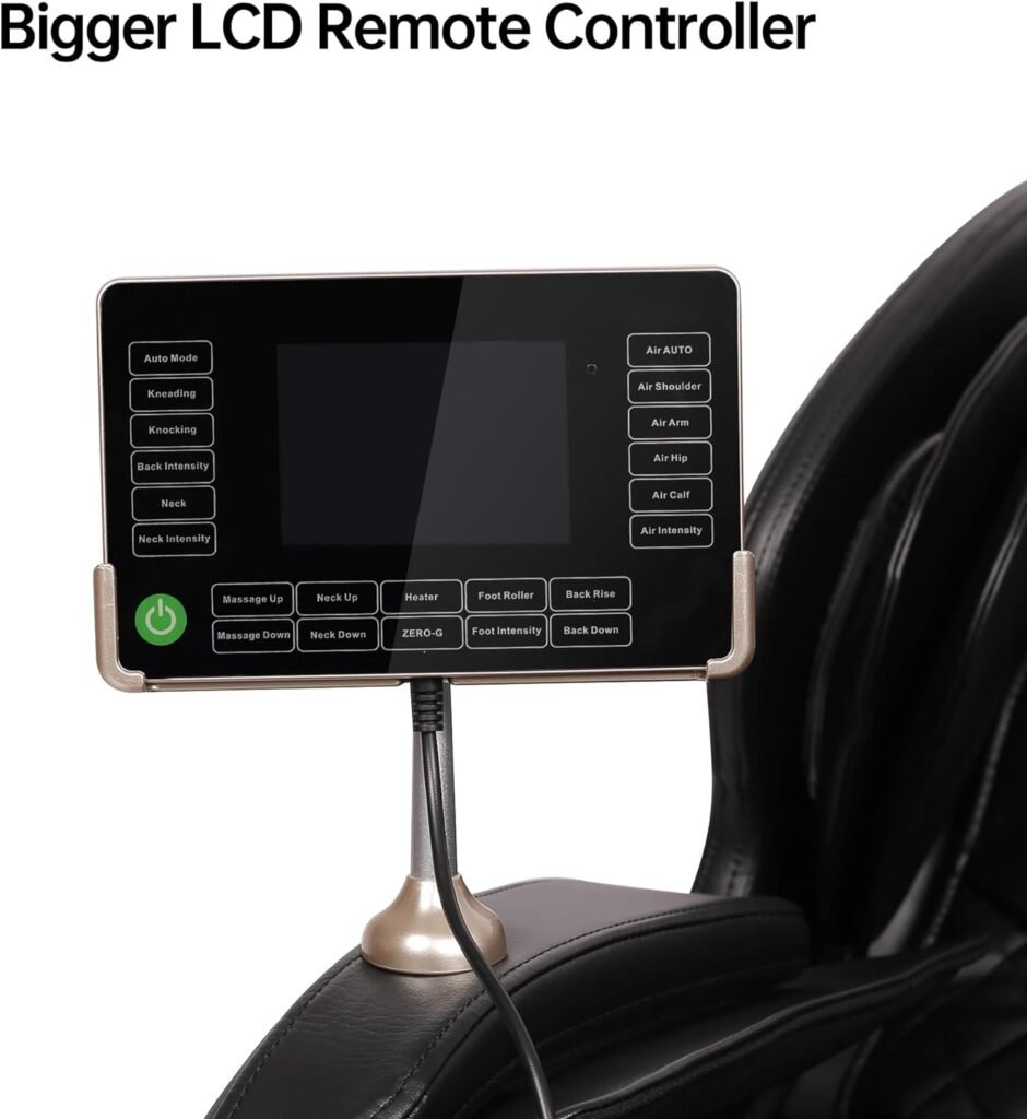 Real Relax favor-03 ADV Massage Chair, Black