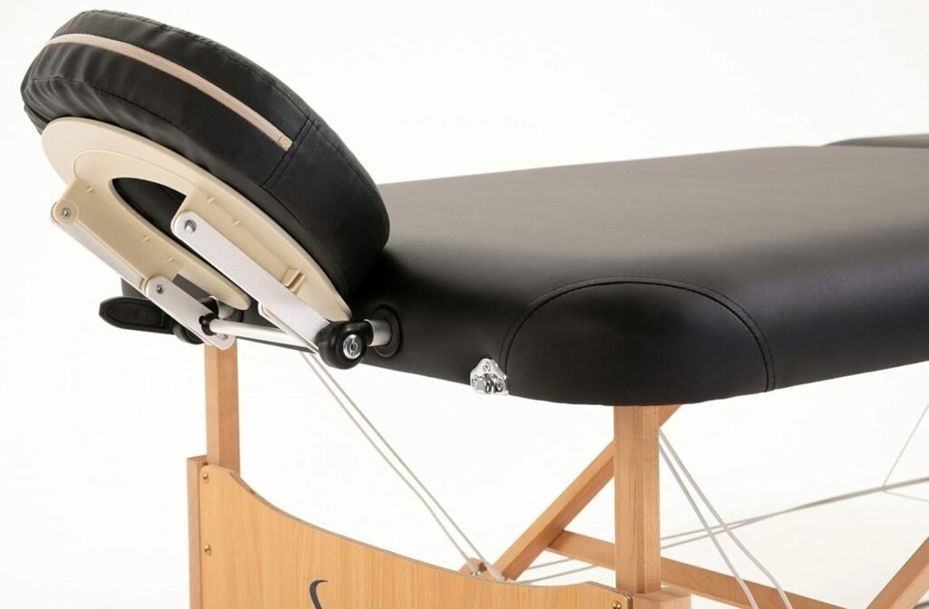 SIERRA COMFORT All-Inclusive Portable Massage Table (Black), SC-901