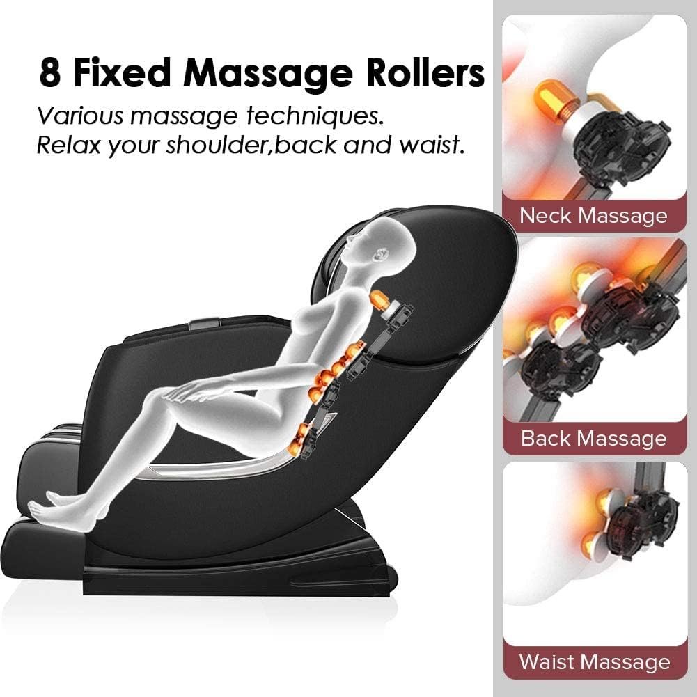 SMAGREHO SS01 Massage Chair, Black