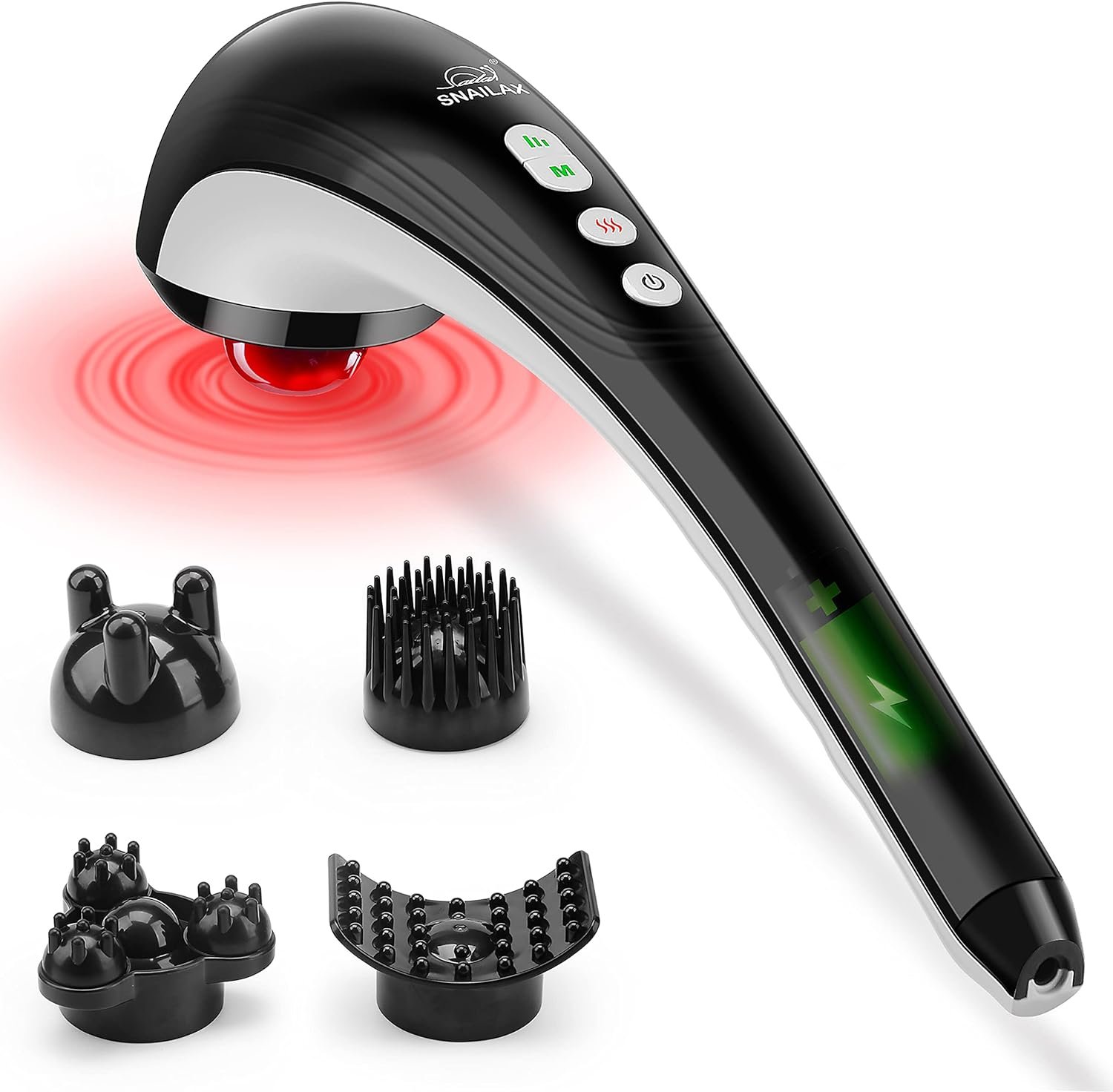 Snailax Cordless Handheld Back Massager Review