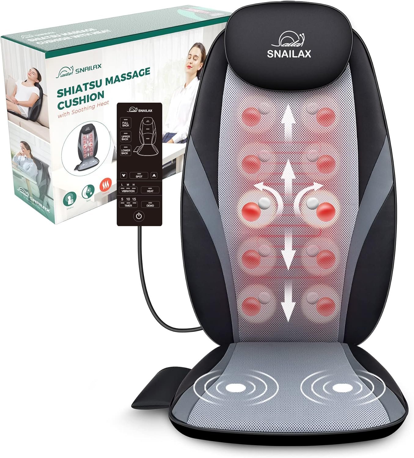 Snailax Neck & Back Massager Review