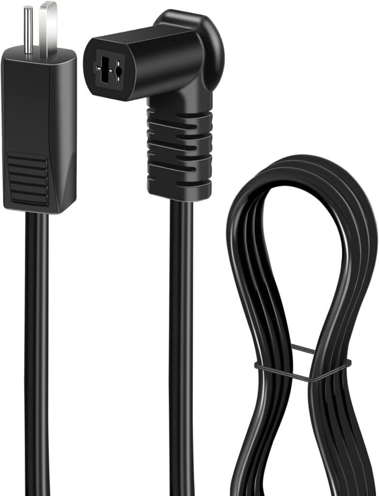 Sopito Extension Power Cord for Recliner, 4 Ft 2 Pin Lift Chair Replacement Cable for Most Recliner
