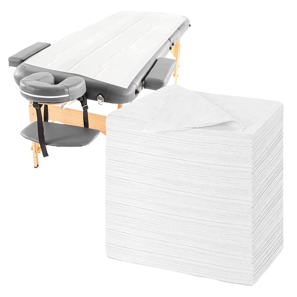SOTAR Disposable Massage Table-Bed Sheets - 90 Count 31.5 x 71 Waterproof Bed Covers - Non-Woven Sanitary Flat Sheets Use at Home Salon  Spa Beds Medical Exam Tables Tattoo Parlors  More
