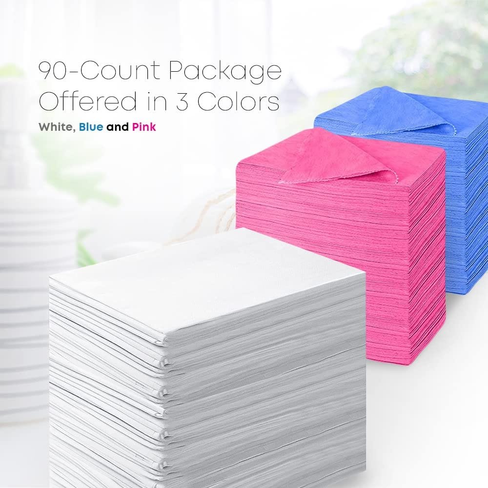 SOTAR Disposable Massage Table-Bed Sheets - 90 Count 31.5 x 71 Waterproof Bed Covers - Non-Woven Sanitary Flat Sheets Use at Home Salon  Spa Beds Medical Exam Tables Tattoo Parlors  More