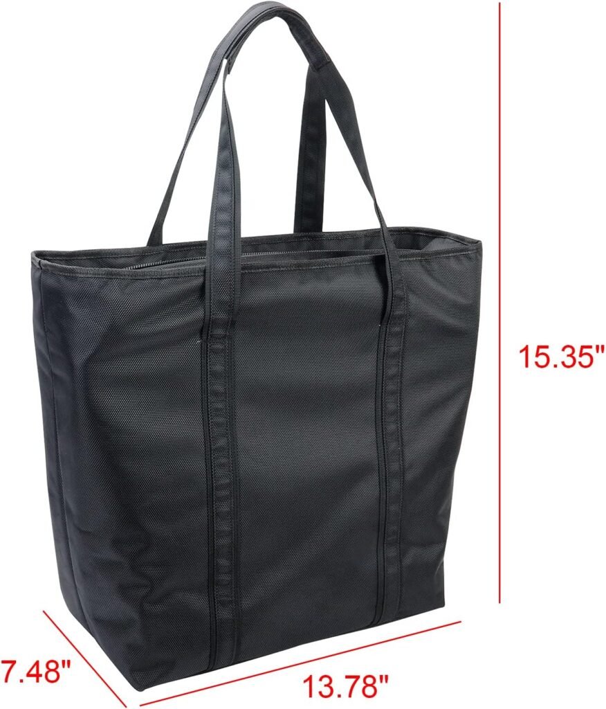 Vaultz Locking Cooler Bag - 20.5 Inches Travel Tote for Security and Convenience - Spacious and Insulated in Sleek Black