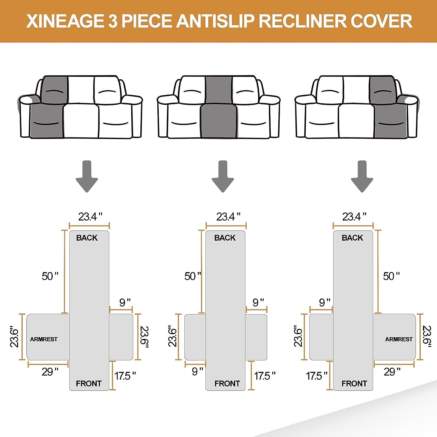 XINEAGE Water Resistant Recliner Cover Review