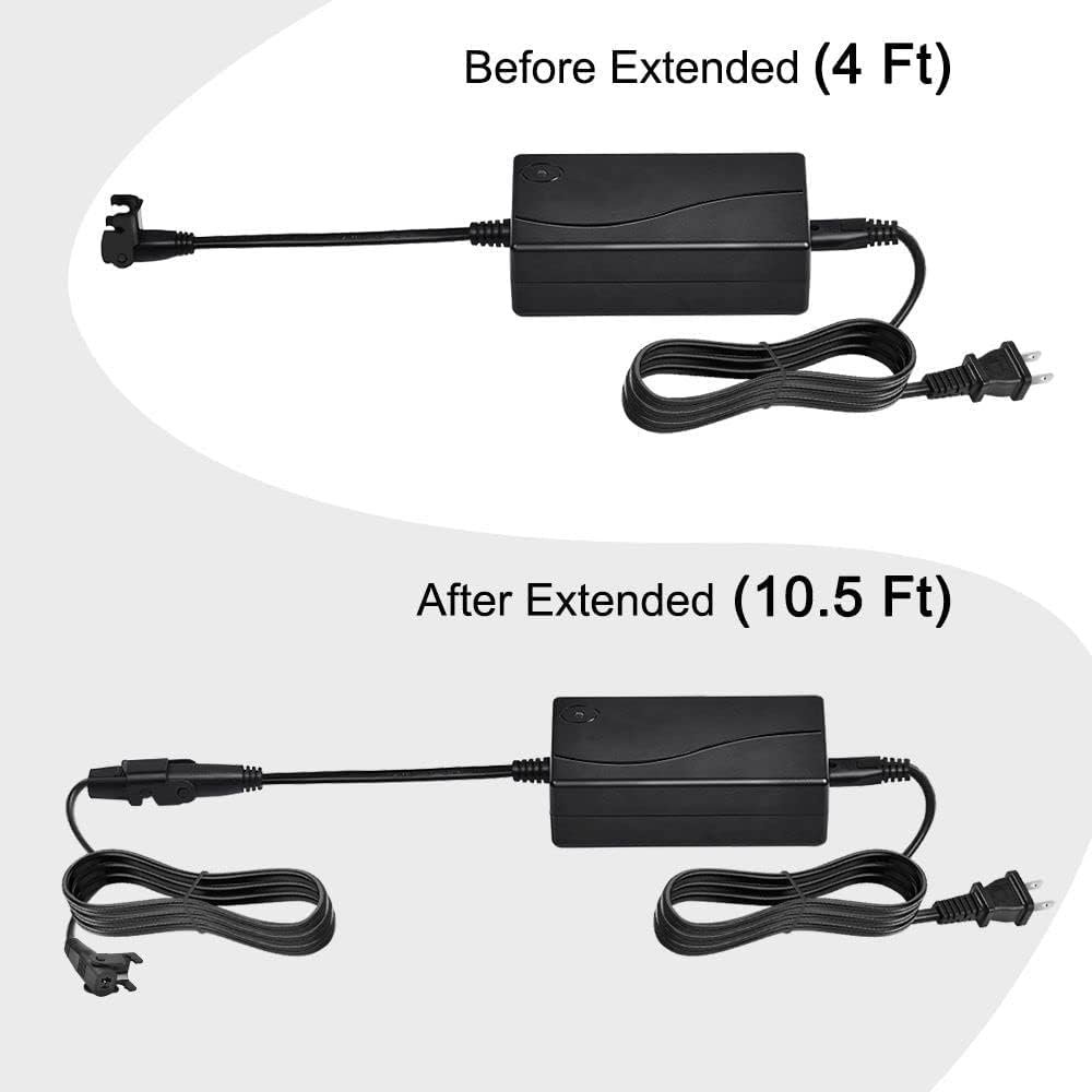 6 Feet Extension Cord for Lift Chair or Power Recliner, Replacement Power Supply Cable for Okin Limoss Lazboy Pride Catnapper