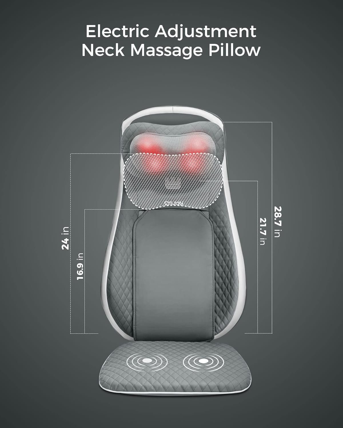 ALLJOY Back Chair Massager Pad Review