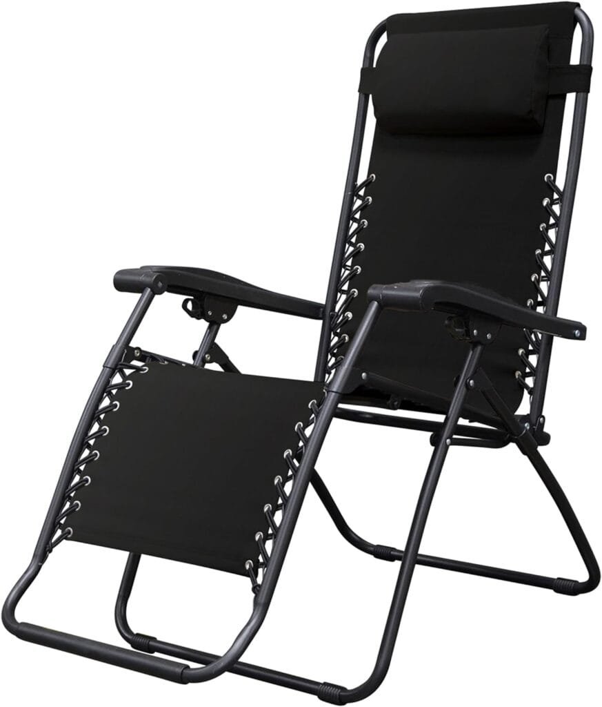 Caravan Sports Infinity Zero Gravity Chair, Black