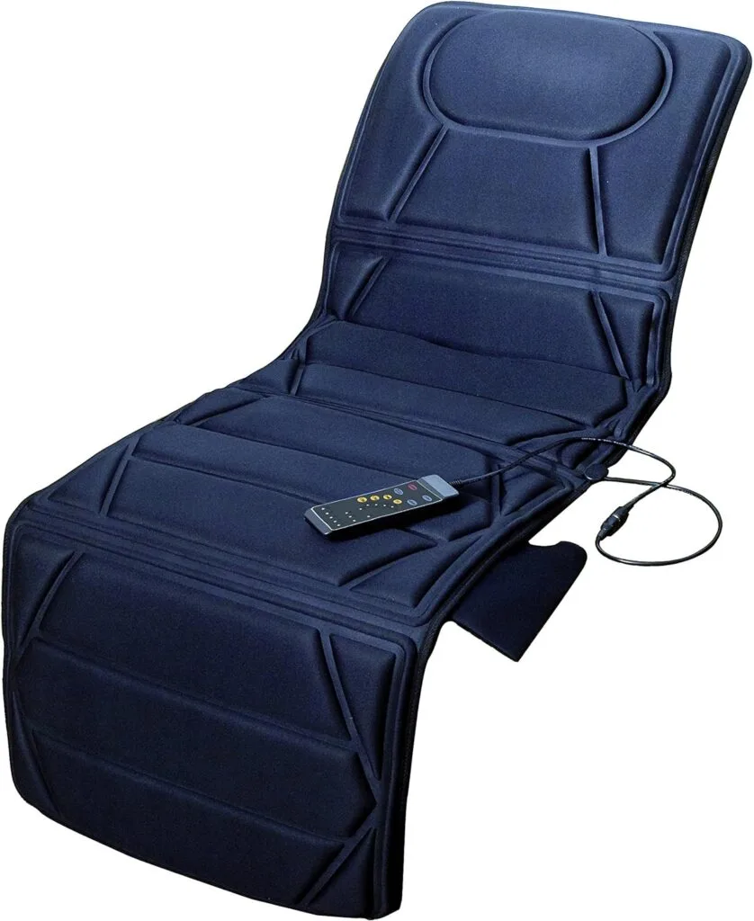 Carepeutic Targeted Zone Deluxe Vibration Massage Mat with Heat Therapy, 7 Pound Carepeutic Targeted Zone Deluxe Vibration Massage Mat with Heat Therapy, 7 Pound